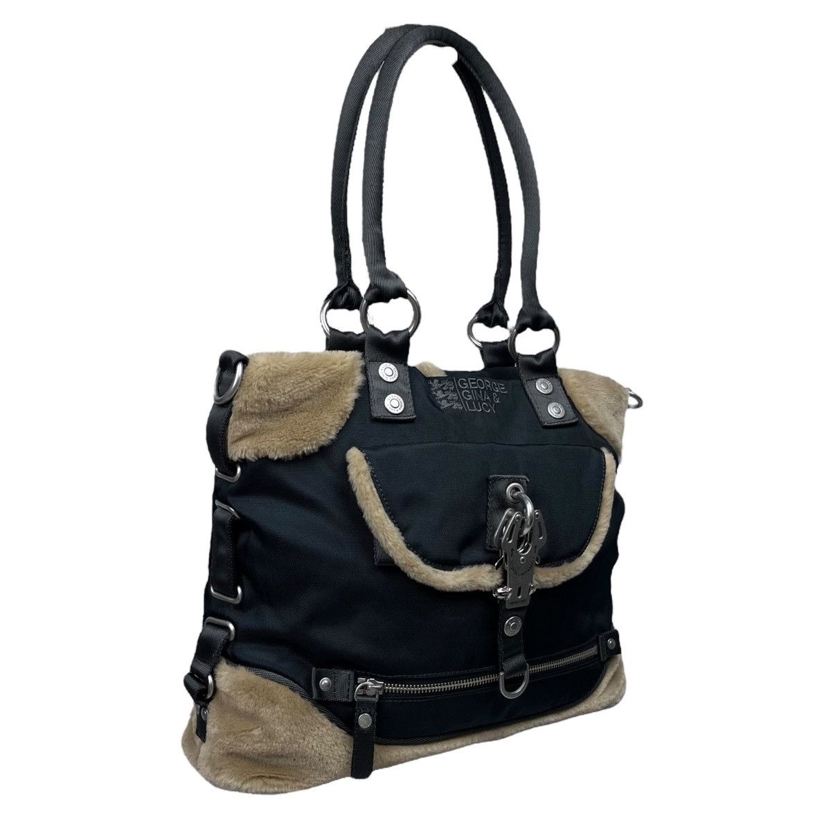 Vintage RARE Vintage George Gina Lucy GGL Chic Snake Bag Alyx Size ONE SIZE - 3 Thumbnail