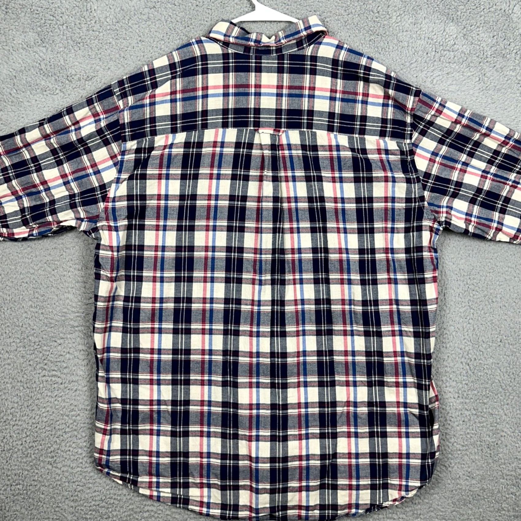 Pendleton Pendleton Mens XXL Shirt Button-Up White Blue Plaid Oceanside Long Sleeve EUC Size US XXL / EU 58 / 5 - 2 Thumbnail