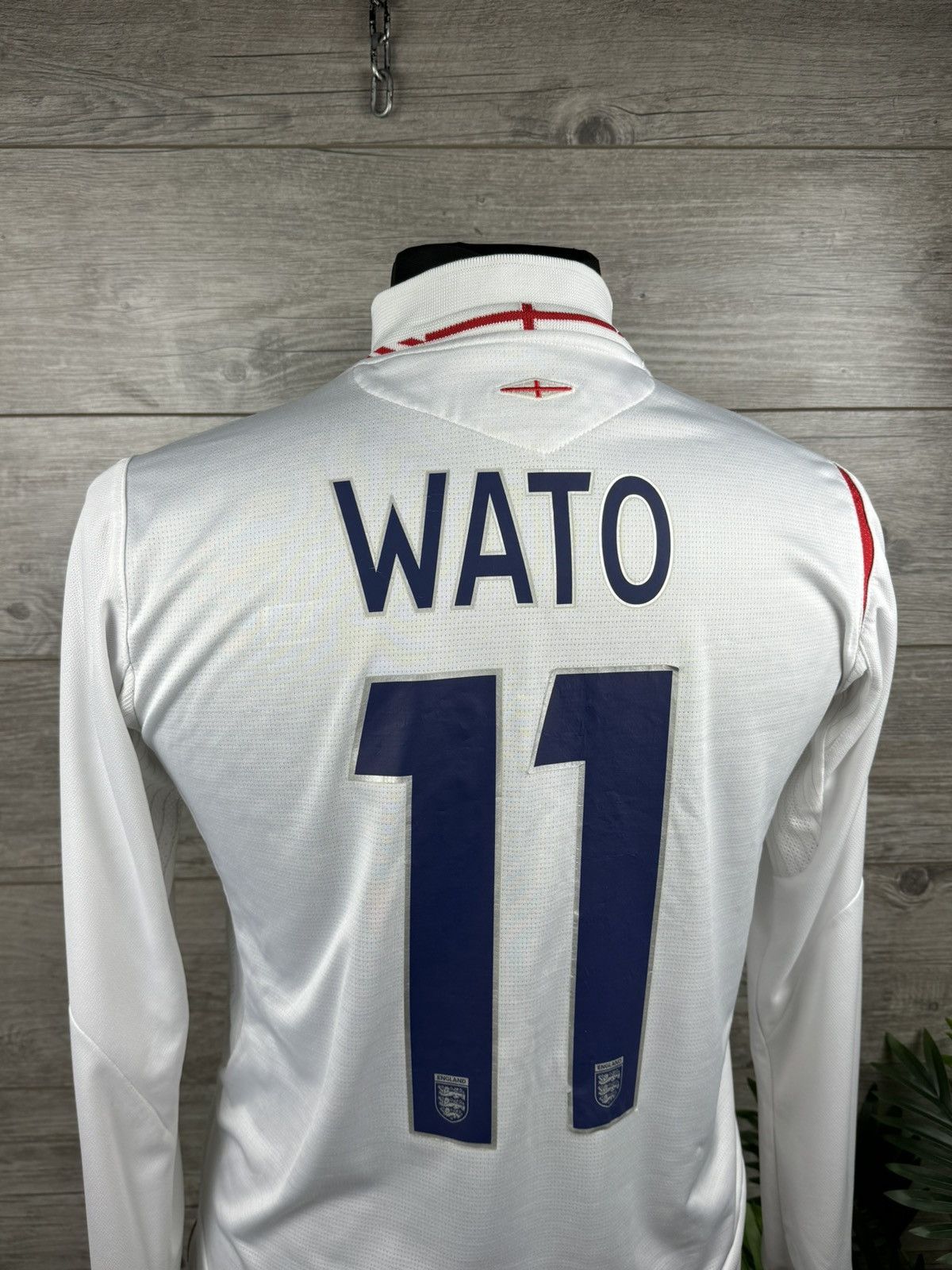 Umbro × Vintage Umbro England WATO 11 🏴󠁧󠁢󠁥󠁮󠁧󠁿 Soccer jersey 2005 2007 Size M Size US M / EU 48-50 / 2 - 4 Thumbnail