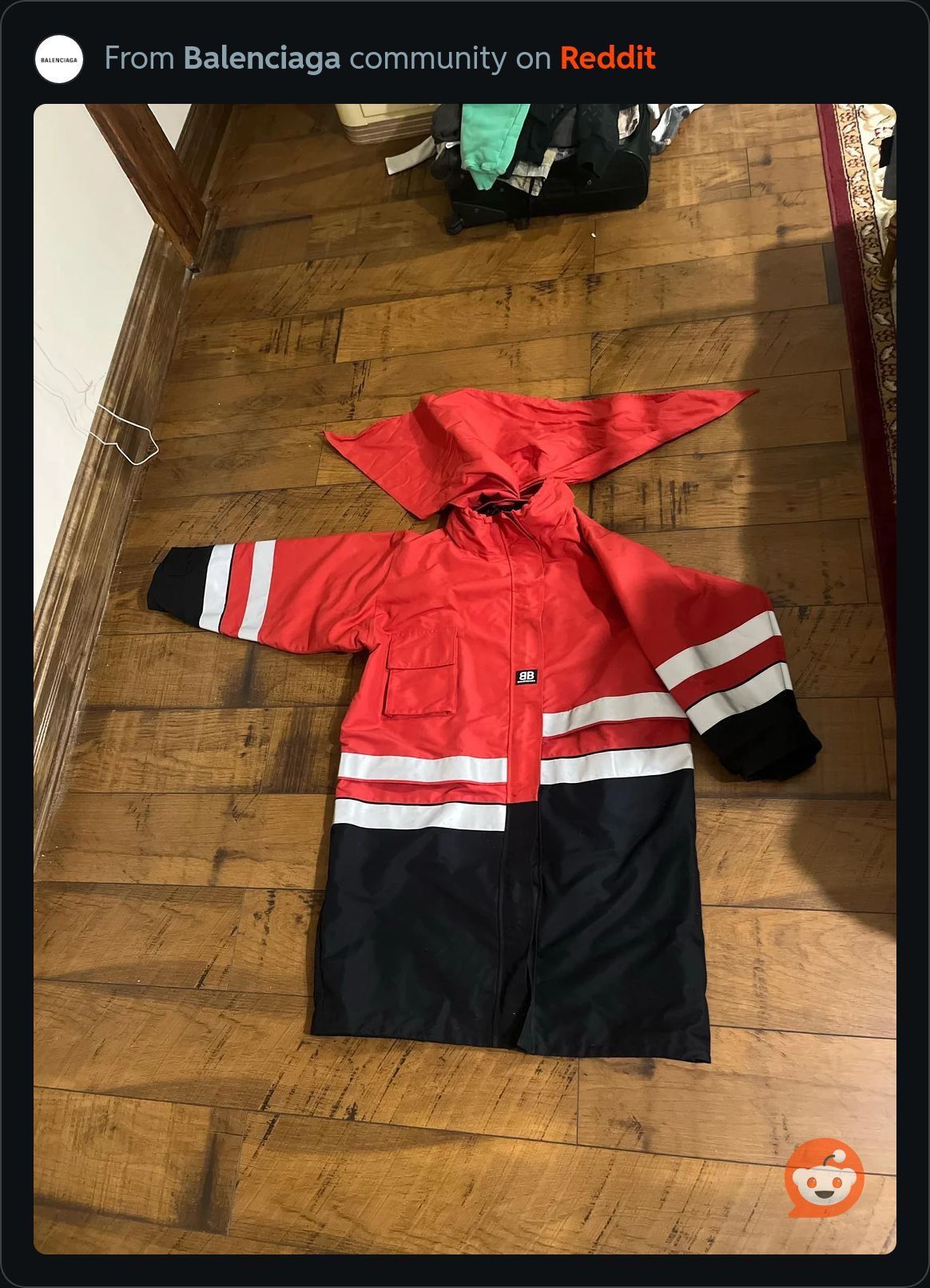Balenciaga Balenciaga Rain Jacket Pulled Parka Fire Fighter Jacket Size US M / EU 48-50 / 2 - 6 Thumbnail