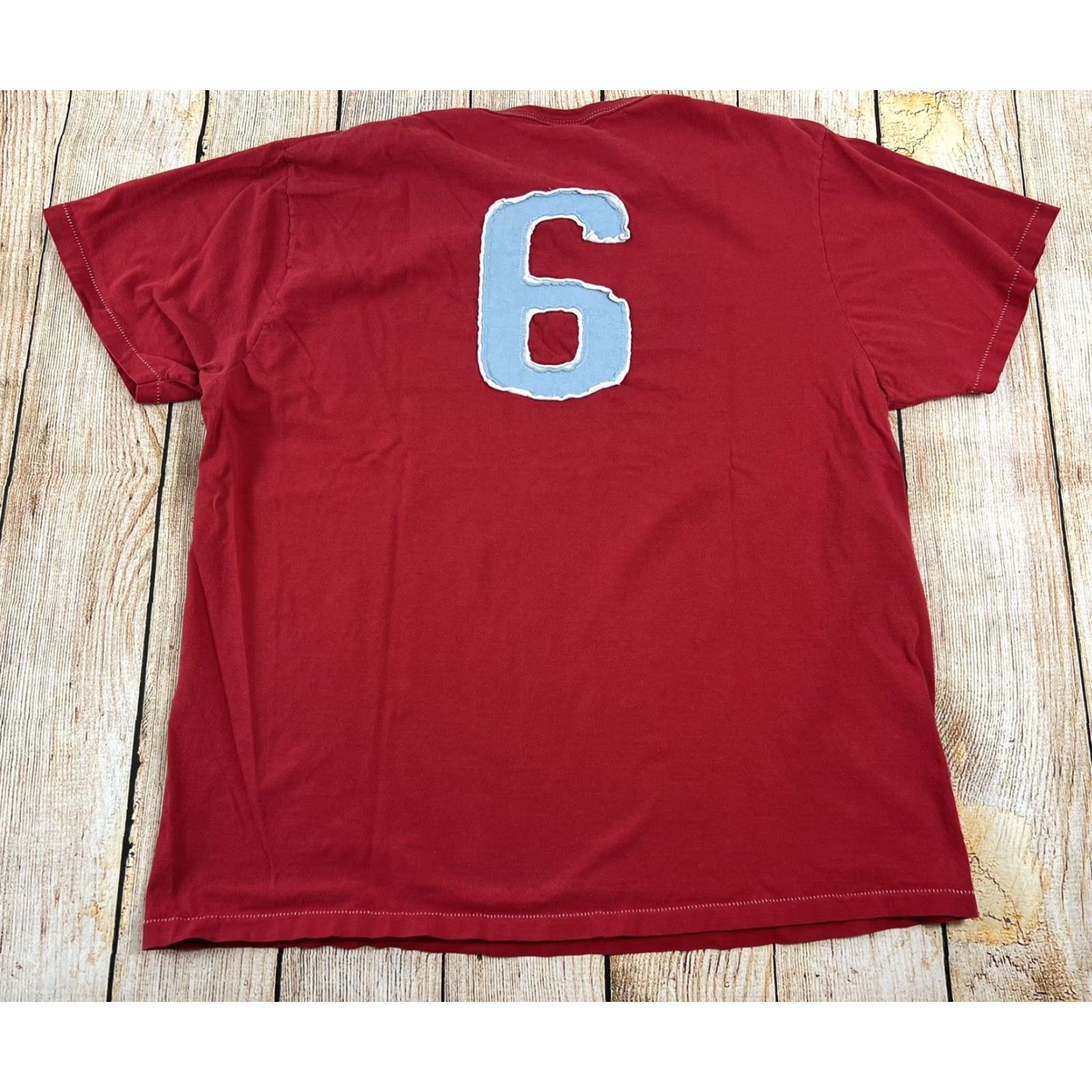 American Eagle Outfitters VINTAGE American Eagle Outfitters Durham Wolfpack Lacrosse Red T Shirt Mens L Red Wolfpack Lacrosse T-Shirt 90s? Size US L / EU 52-54 / 3 - 2 Thumbnail