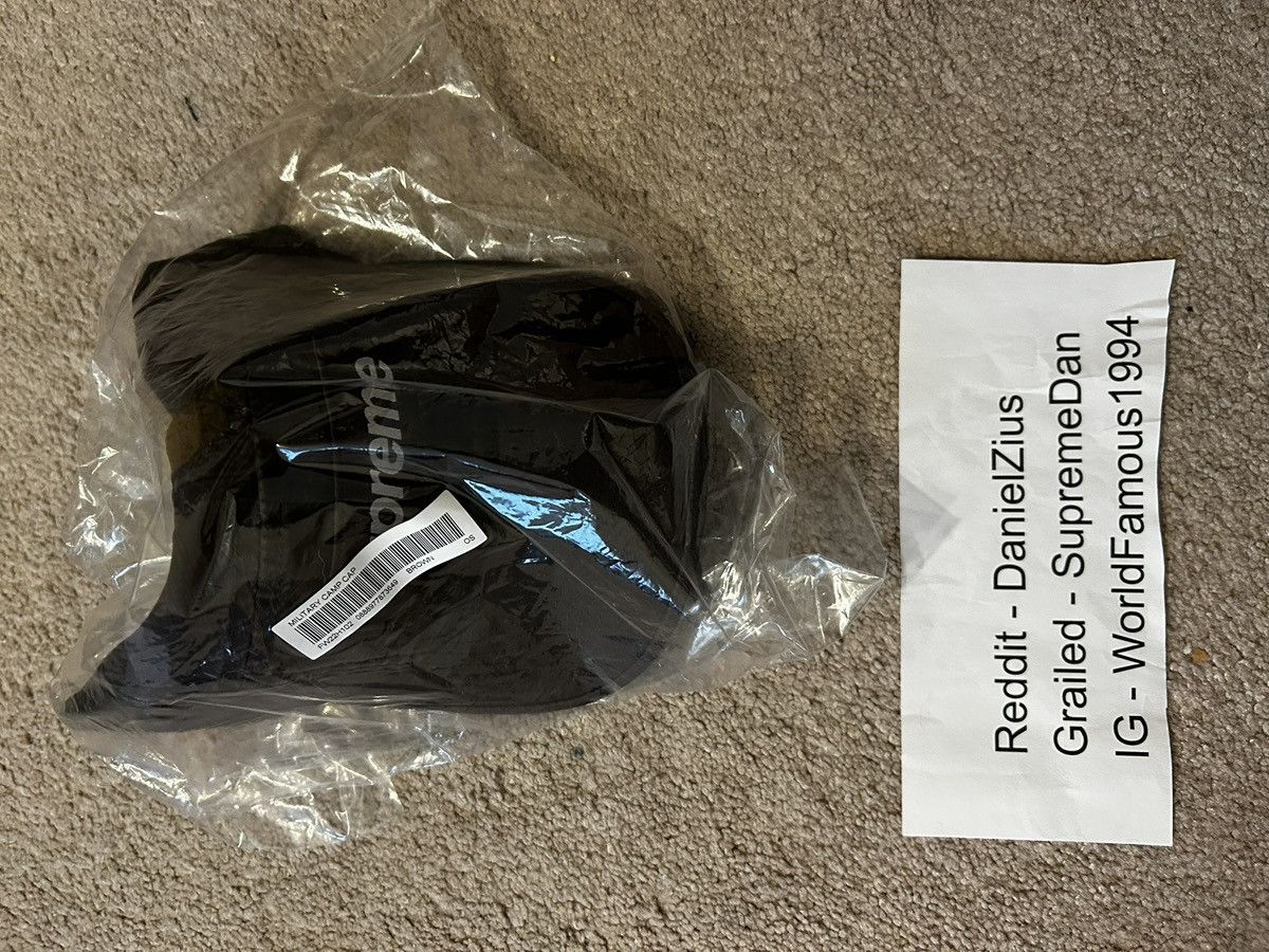 Supreme Supreme Military Camp Cap 'Brown' Size ONE SIZE - 4 Thumbnail