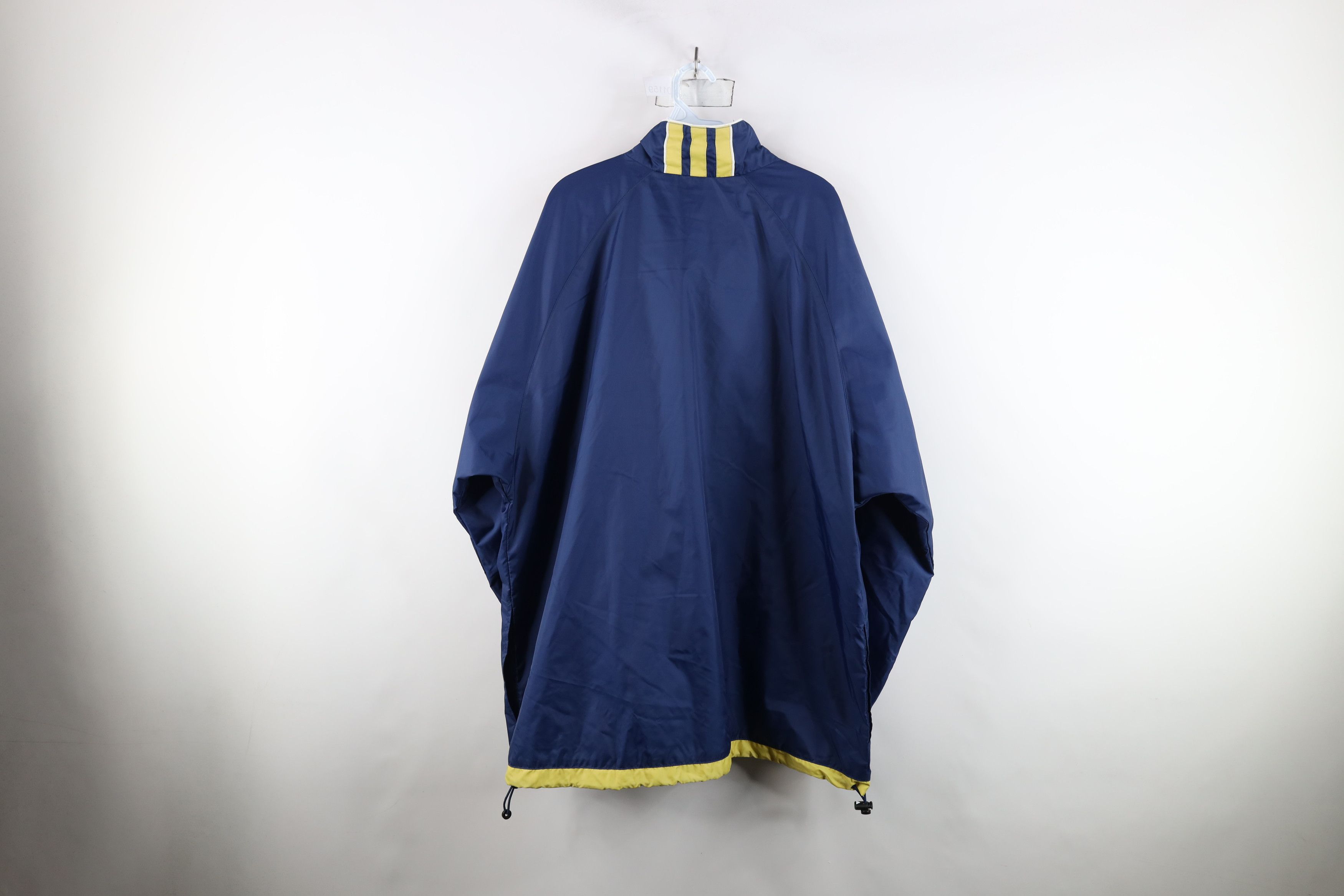 Adidas Vintage Adidas Dame University Lined Windbreaker Jacket Blue Size US XL / EU 56 / 4 - 13 Thumbnail