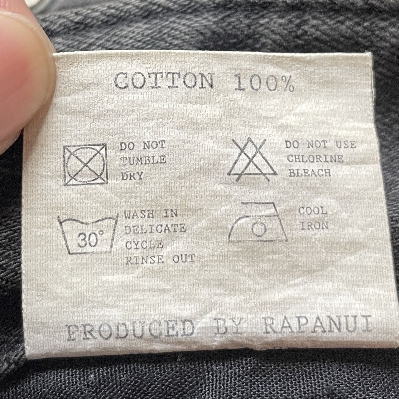 14th Addiction × Japanese Brand × Vintage Vintage Japanese Brand Rapanui Waxed Pants 2000s Size US 34 / EU 50 - 11 Thumbnail