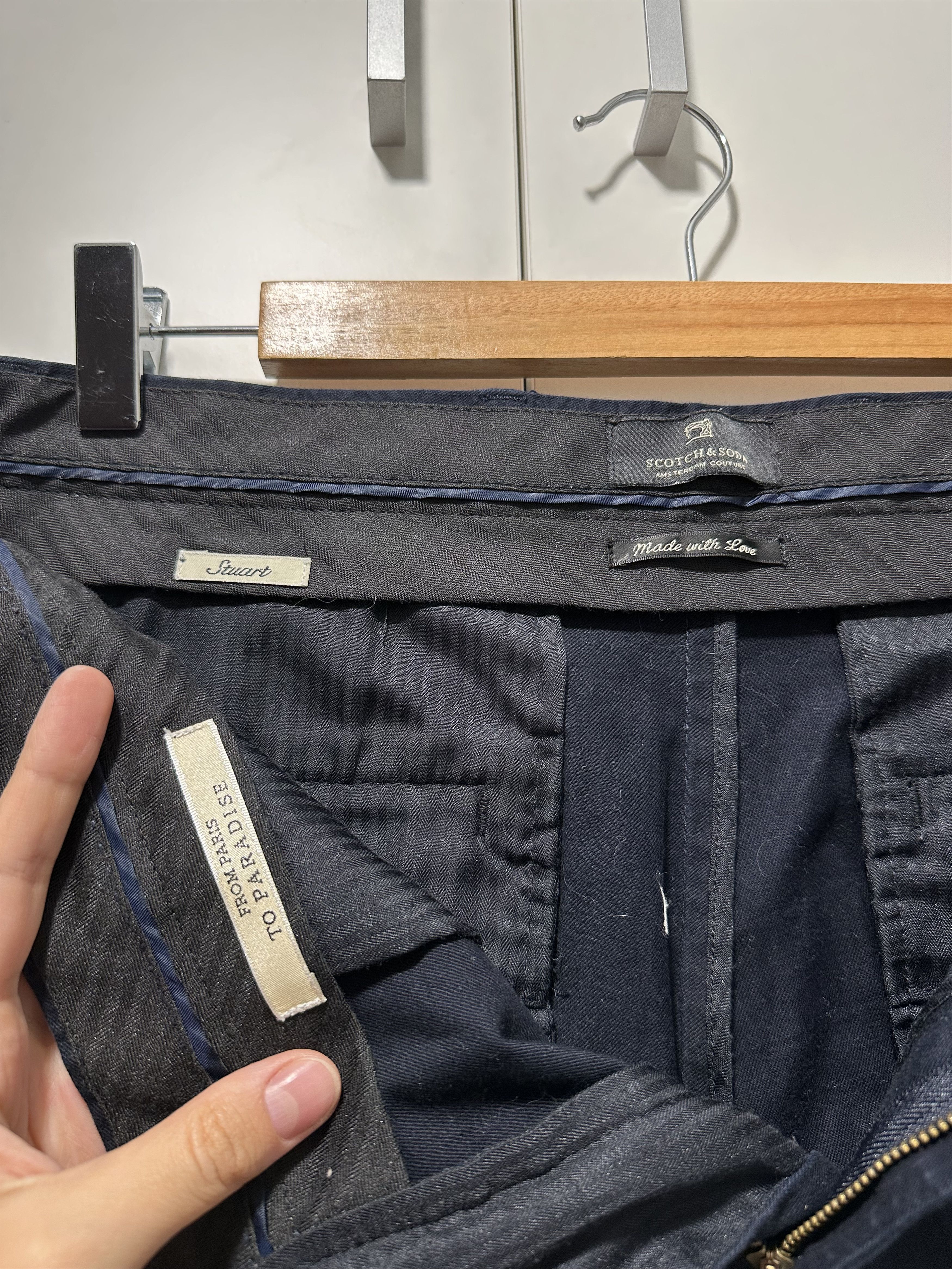 Scotch & Soda Scotch & Soda Casual Chino Pants in Blue Size US 32 / EU 48 - 5 Thumbnail