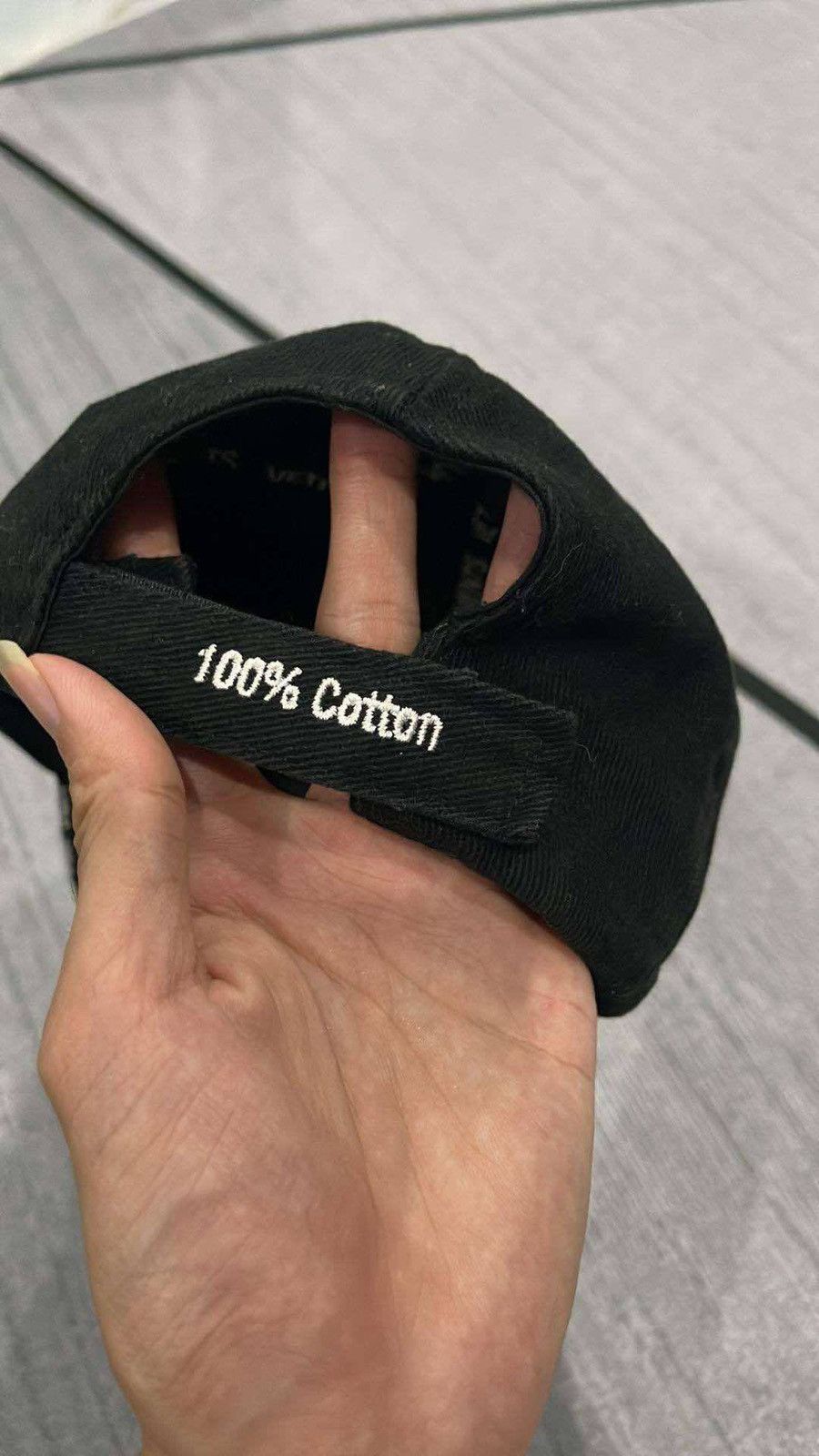 Vetements vetement logo cap Size ONE SIZE - 2 Thumbnail