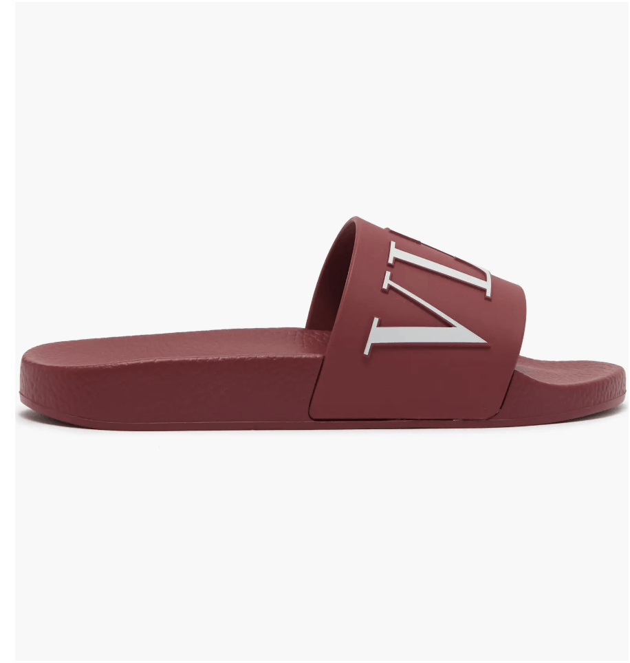 Valentino VALENTINO GARAVANI Logo Slide Sandal Size US 12 / EU 45 - 5 Thumbnail
