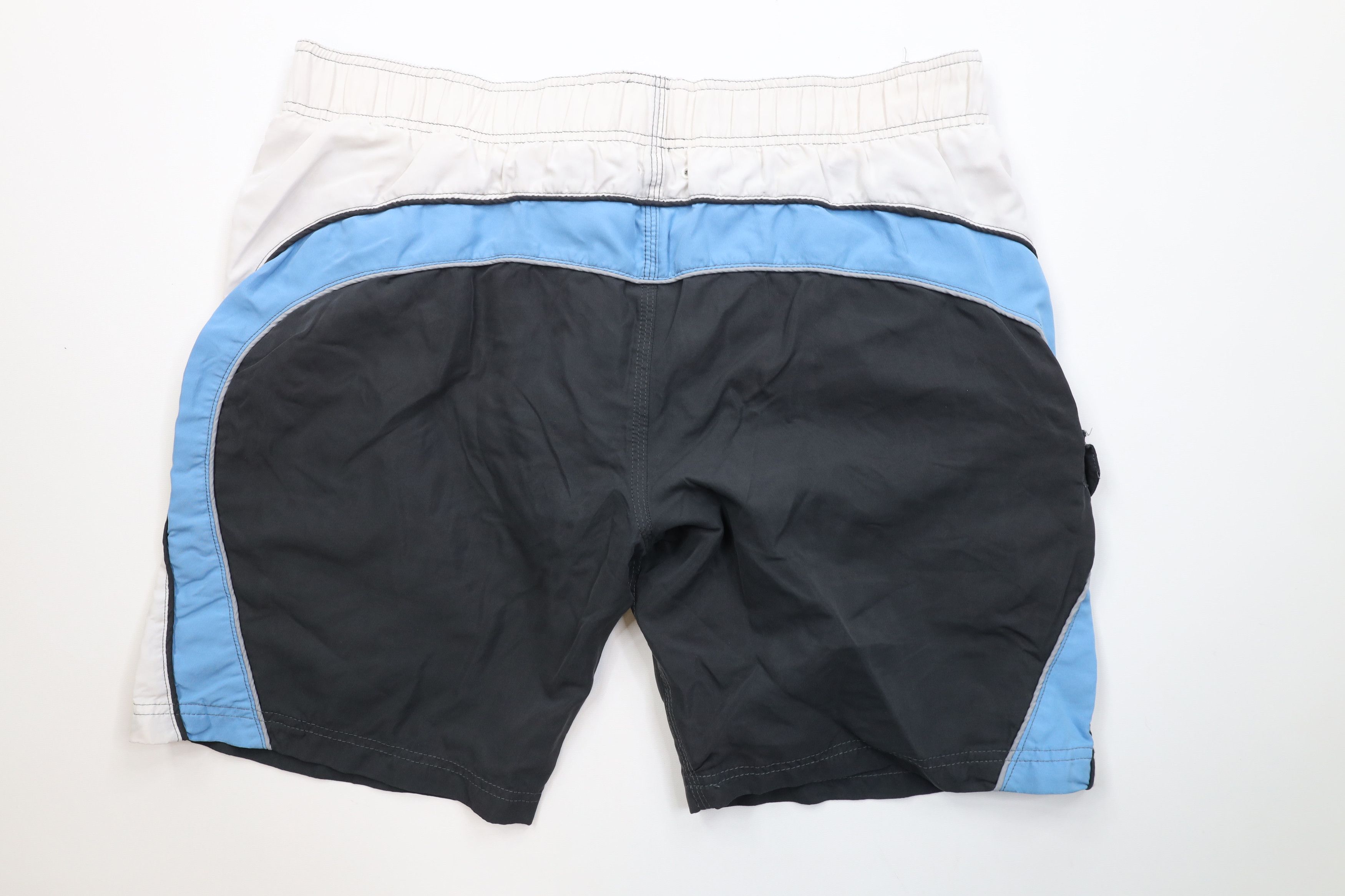 Vintage Vintage 90s Y2K Ron Jon Surf Shop Board Shorts Trunks Gray Size US 32 / EU 48 - 8 Thumbnail