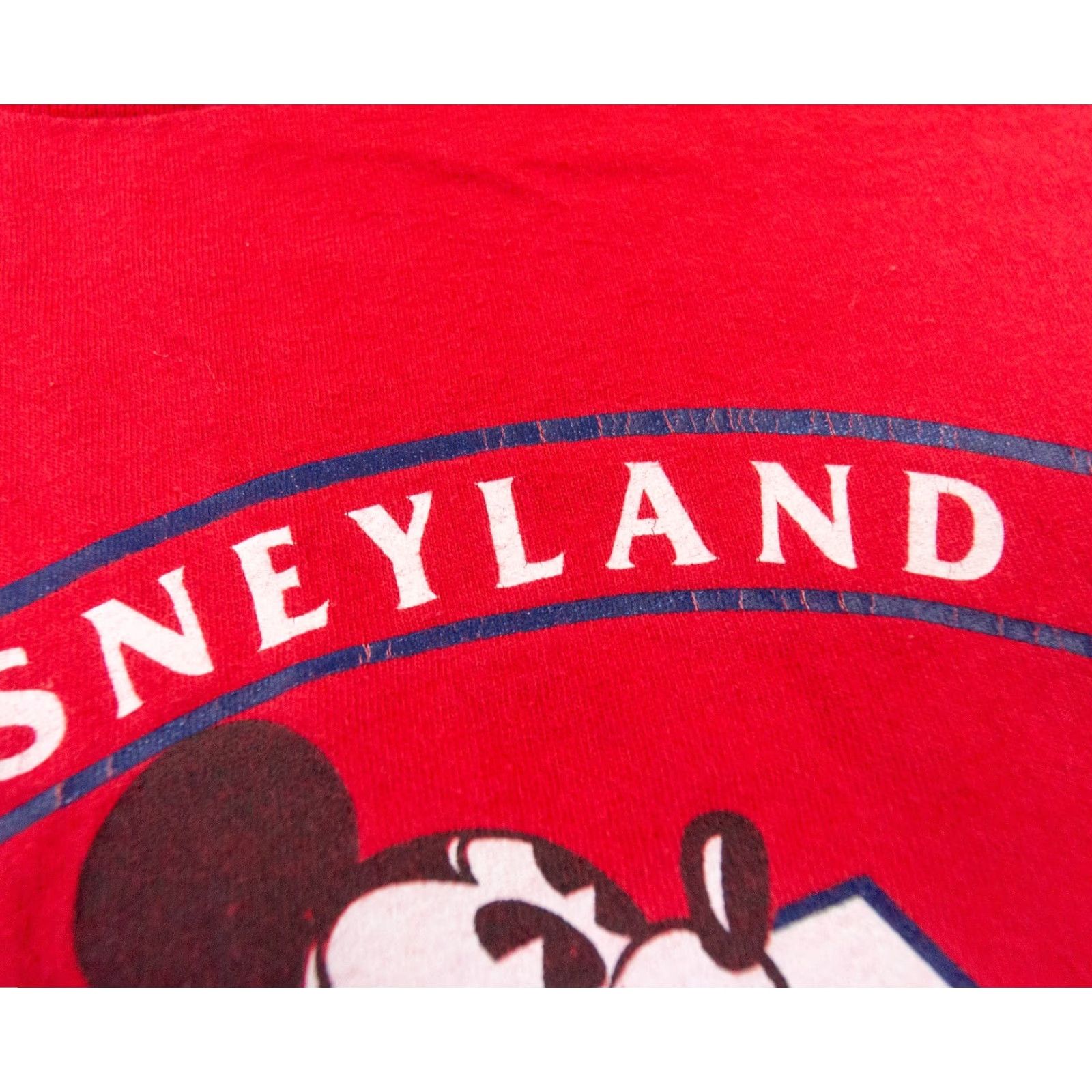 Disney VINTAGE Disney Disneyland 90s Mickey Minnie Mouse T-Shirt Adult Large Red Short Sleeve Mens Size US L / EU 52-54 / 3 - 3 Thumbnail
