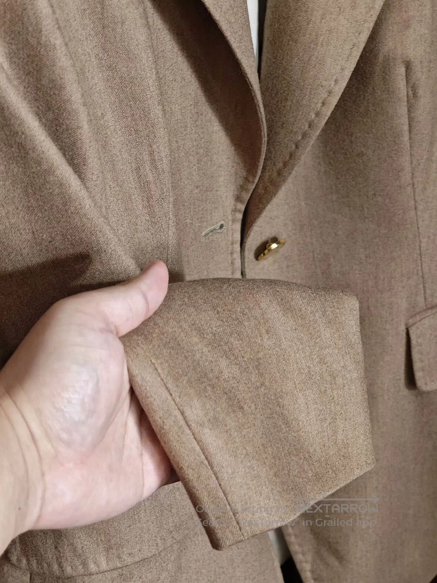 Other Italian Wool Blend Blazer with Gold Buttons. Size M / US 6-8 / IT 42-44 - 4 Thumbnail