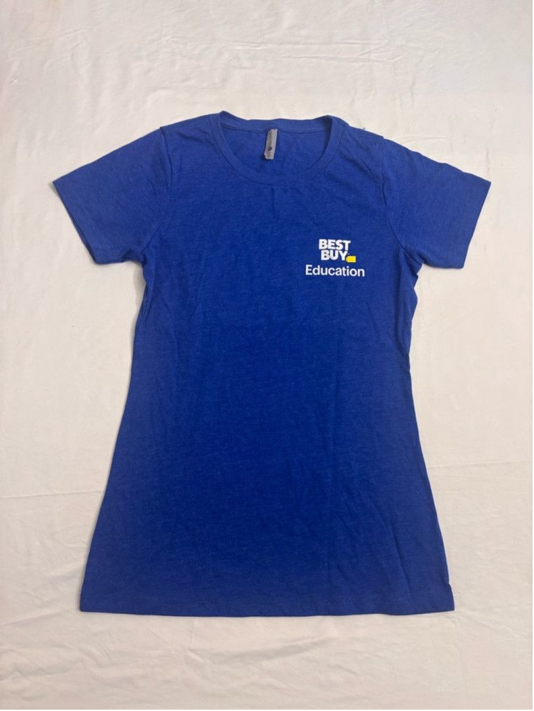 Next Level Apparel Women's Next Level Apparel T-shirt Size L Blue Size L / US 10 / IT 46 - 1 Thumbnail