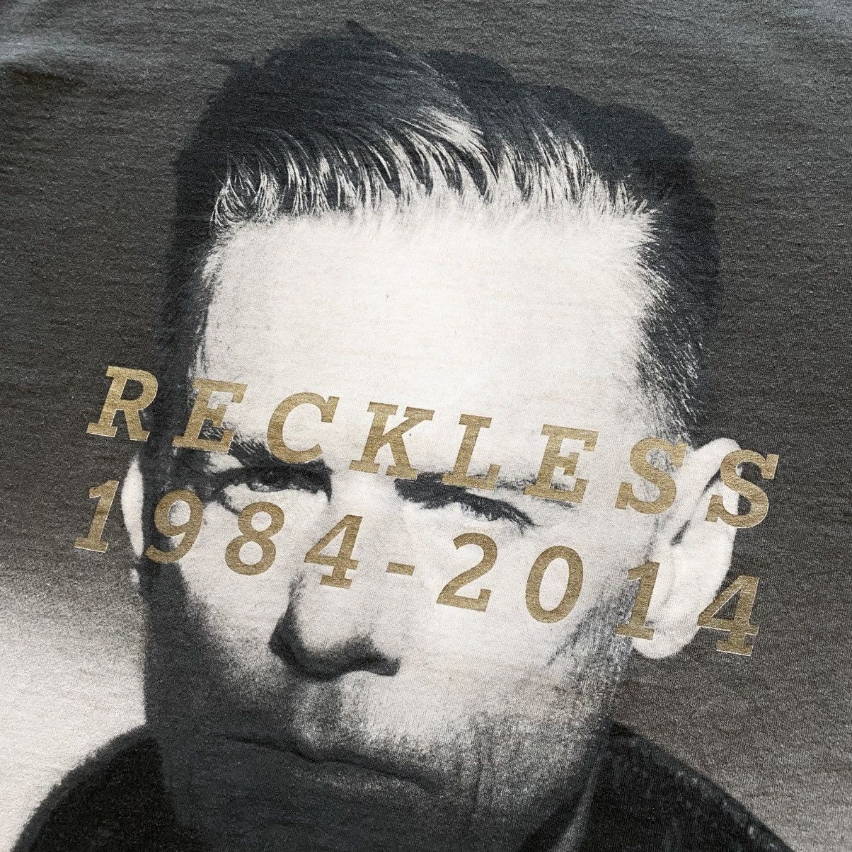 Band Tees × Vintage Rare 2014 Bryan Adams Reckless Tour Aphex Twin Vibe T-shirt Size US XL / EU 56 / 4 - 3 Thumbnail