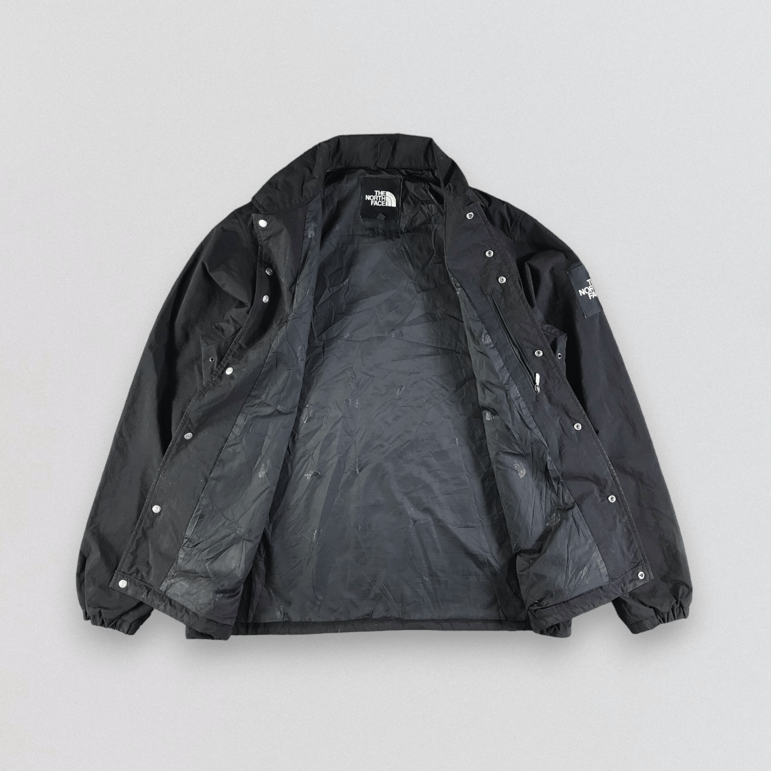 The North Face The North Face Button Up Windbreaker Jacket Size US M / EU 48-50 / 2 - 2 Thumbnail