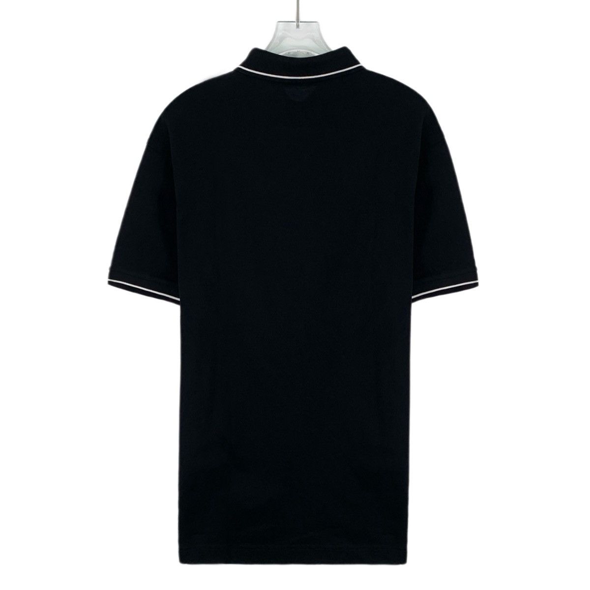 Dolce & Gabbana Dolce & Gabbana Black Crown Embroidered Polo Shirt K26WX Size US S / EU 44-46 / 1 - 2 Thumbnail