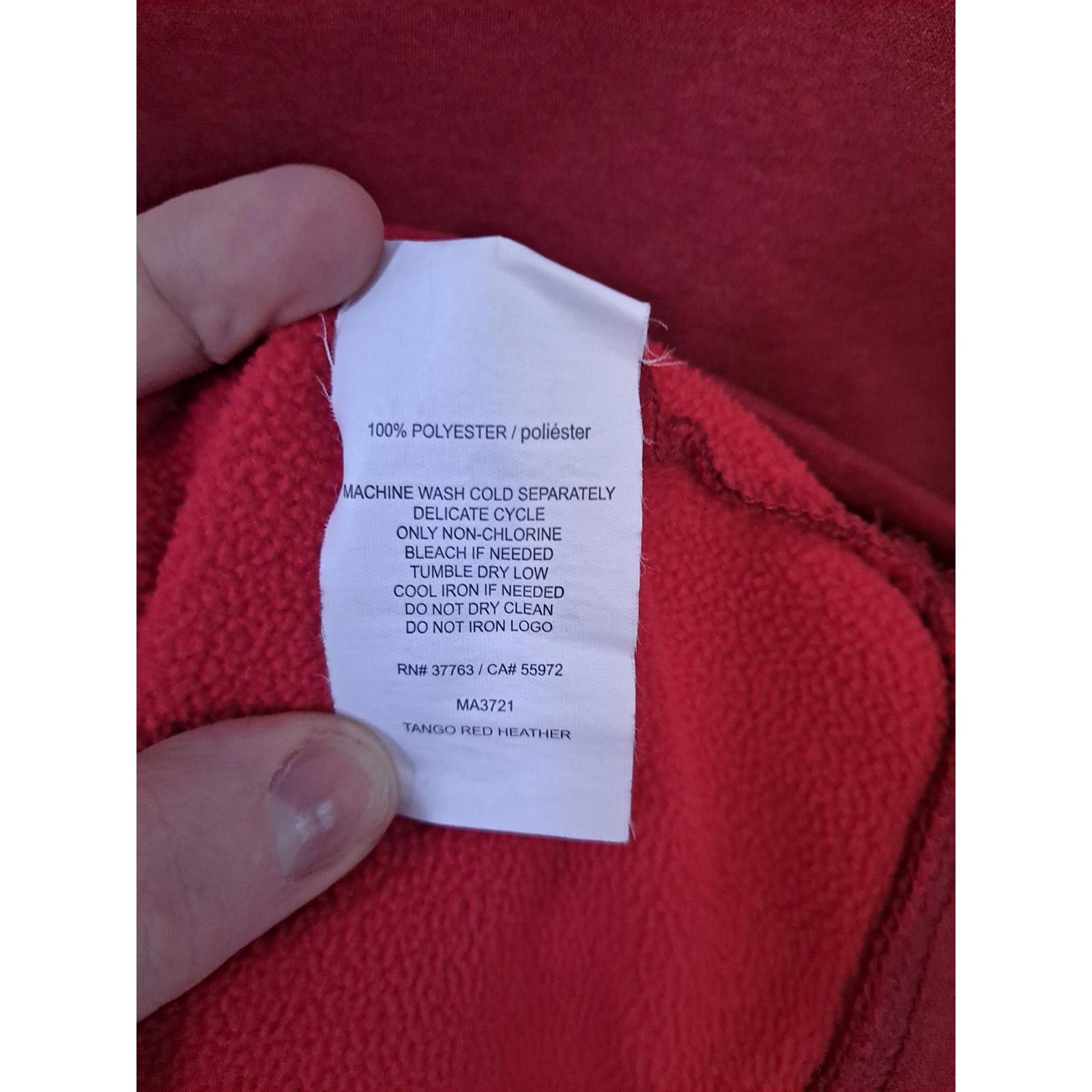 Callaway Callaway 1/4 Zip Red and Gray Sweatshirt Size Large Size US L / EU 52-54 / 3 - 5 Thumbnail