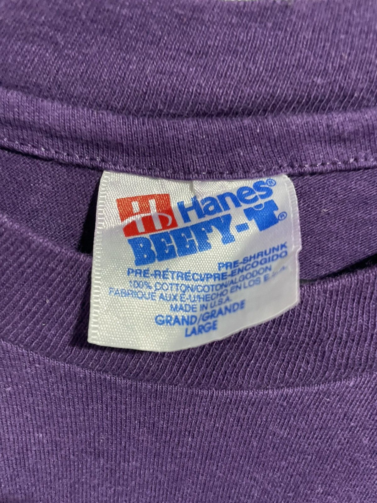 Hanes Vtg Tshirt mutual fund Size US L / EU 52-54 / 3 - 6 Thumbnail