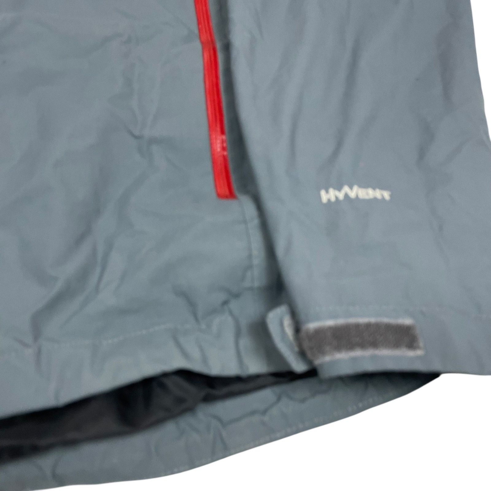 The North Face × Vintage The North Face Hyvent Mens Gray Hooded Full Zip Jacket Small Size US S / EU 44-46 / 1 - 8 Thumbnail