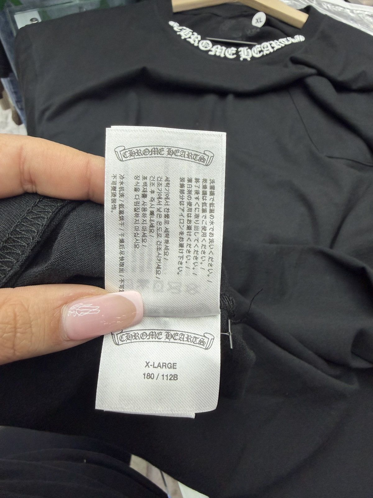 Chrome Hearts Chrome Hearts Black Longsleeve Size US XL / EU 56 / 4 - 11 Thumbnail