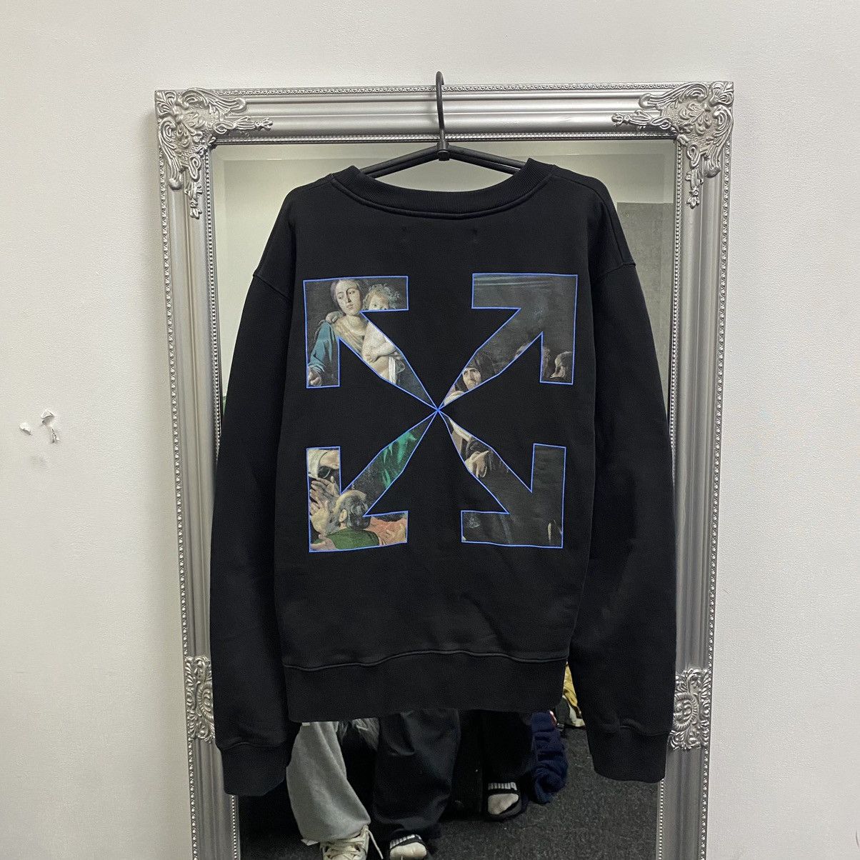 Off-White Off-White Sweatshirt print big logo Size US L / EU 52-54 / 3 - 13 Thumbnail