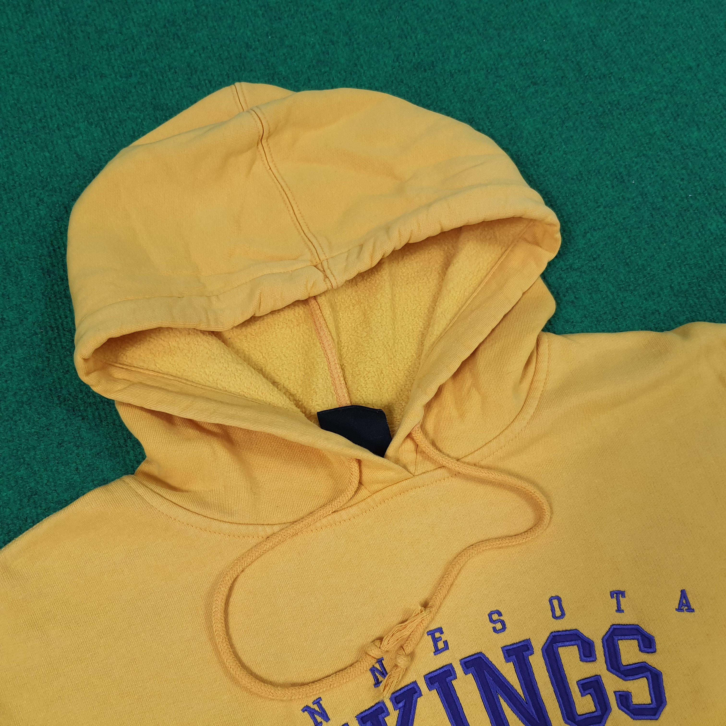 NFL × Reebok × Vintage Vintage Reebok Minnesota Vikings Allen NFL Hoodie Size US XL / EU 56 / 4 - 4 Thumbnail