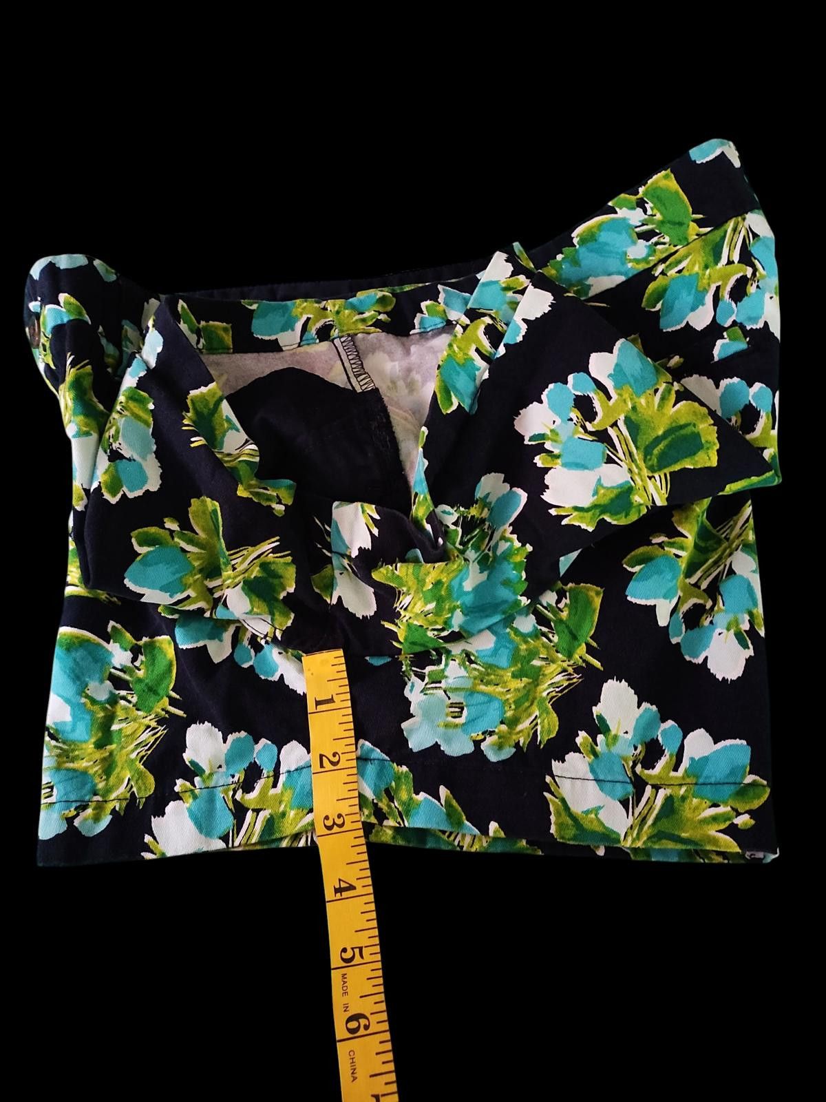 Merona Merona Women's Floral Print Casual Shorts Size 10 Size 32" / US 10 / IT 46 - 5 Thumbnail