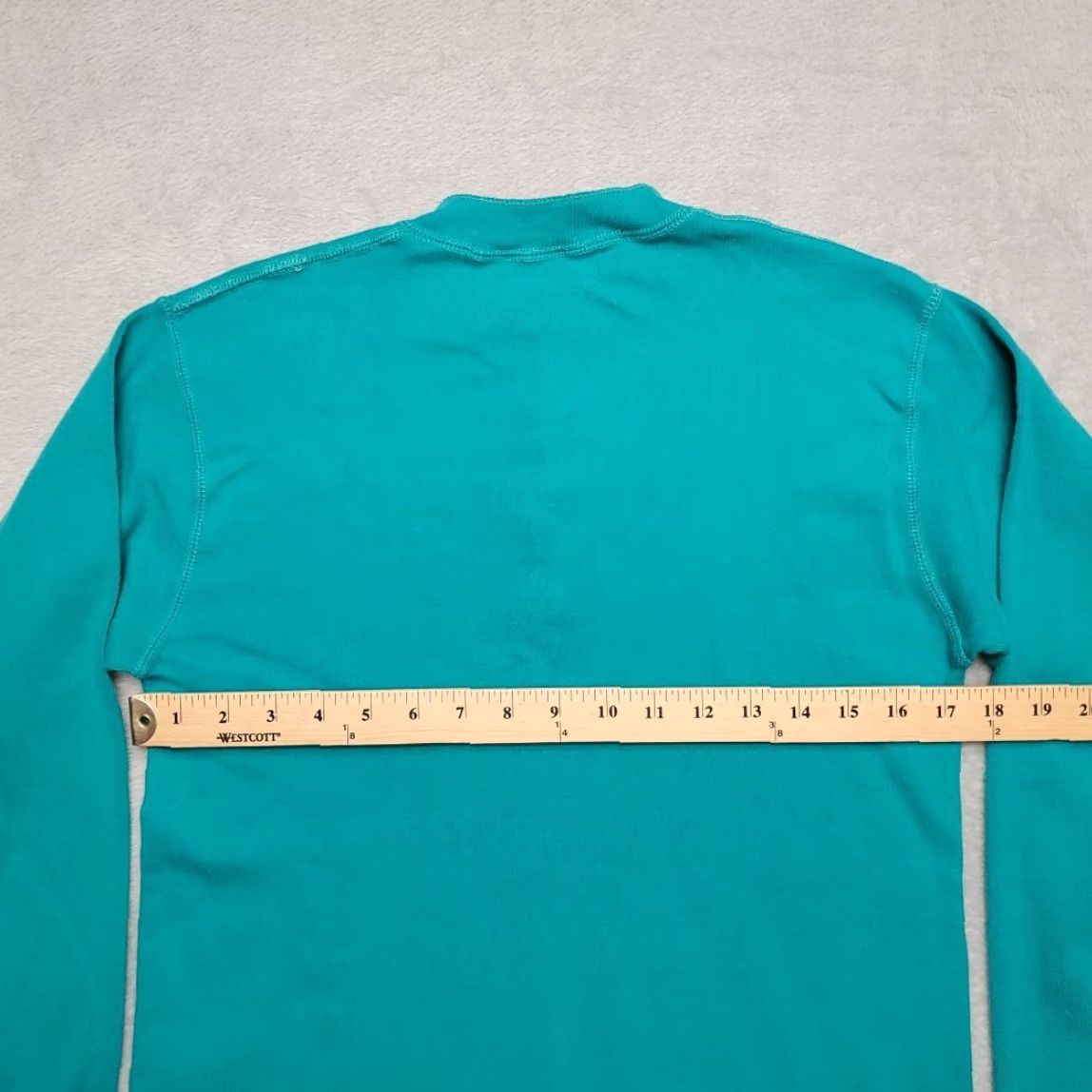 Vintage VINTAGE Henley Shirt Mens Small Green Ribbed Classic Long Sleeve Pullover Retro Size US S / EU 44-46 / 1 - 5 Thumbnail