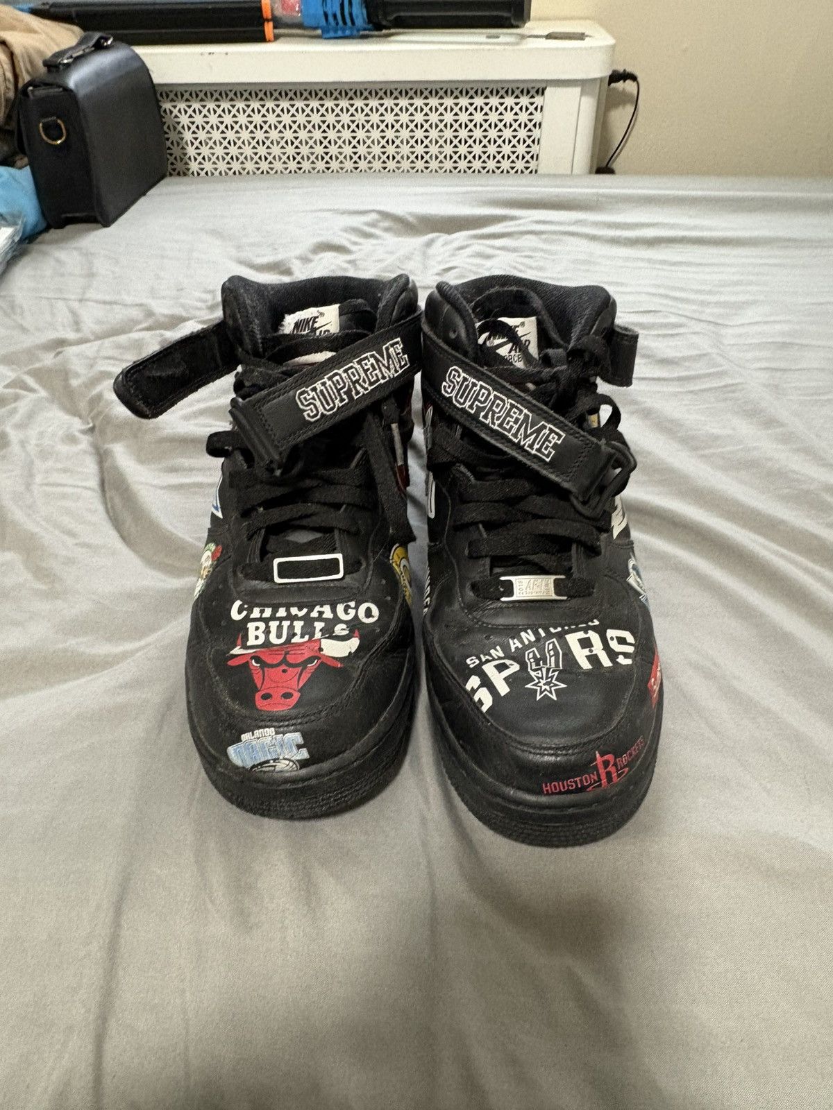 Nike × Supreme Nike x Supreme x NBA Air Force 1s Size US 10.5 / EU 43-44 - 1 Thumbnail