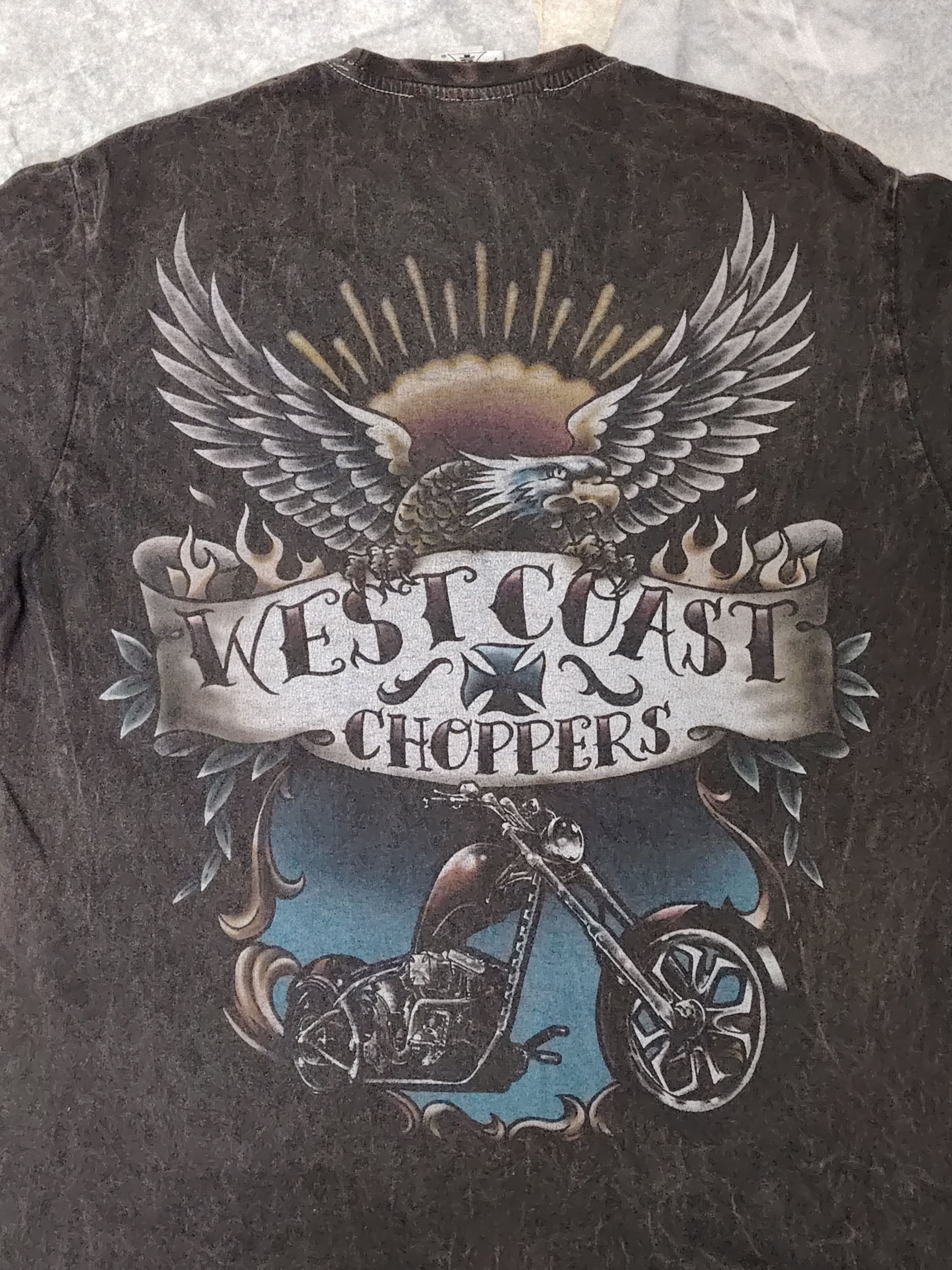 Vintage Vintage West Coast Choppers Graphic Tee Size US L / EU 52-54 / 3 - 4 Thumbnail