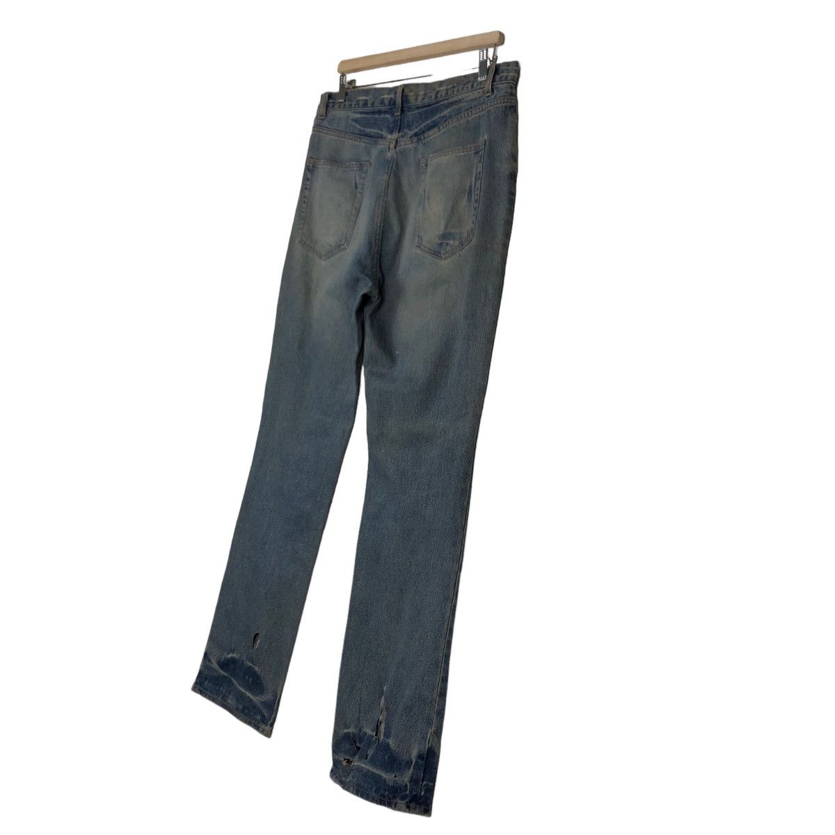 If Six Was Nine 🔥Biker Distressed Denim Jeans Japan Made Size US 34 / EU 50 - 9 Thumbnail