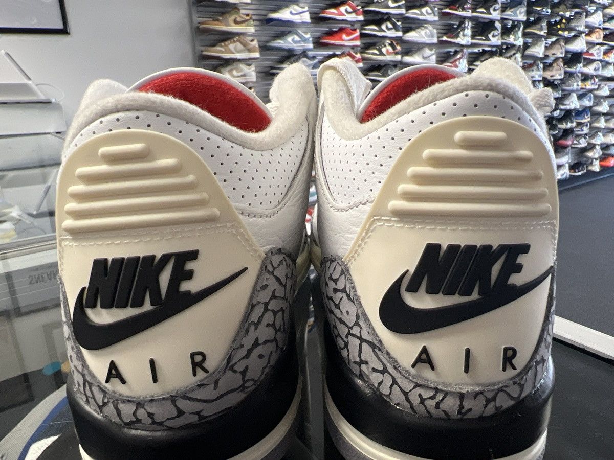 Jordan Brand × Nike Nike Air Jordan 3 White Cement Reimagined Size US 5.5 / EU 38 - 8 Thumbnail