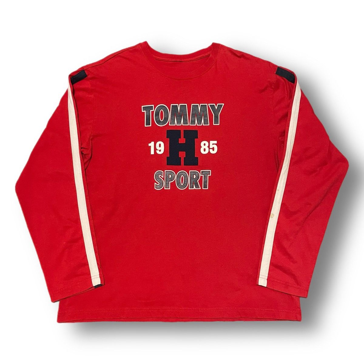 Tommy Hilfiger Tommy Sport Red Longsleeve Tee Size US L / EU 52-54 / 3 - 1 Thumbnail