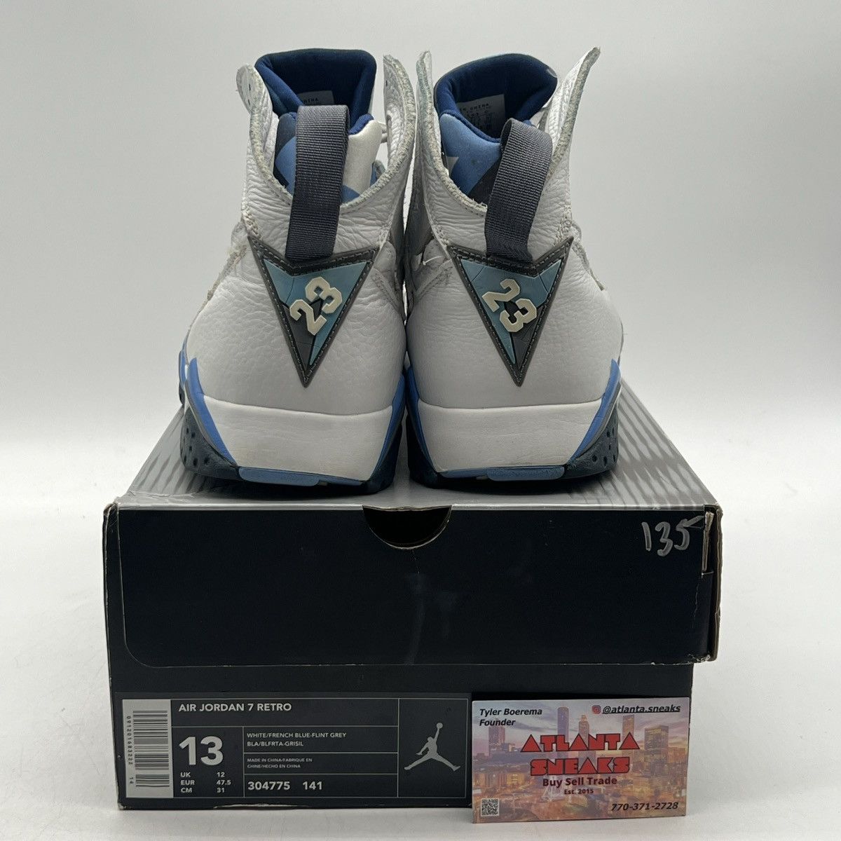 Jordan Brand Air Jordan 7 French blue Size US 13 / EU 46 - 3 Thumbnail
