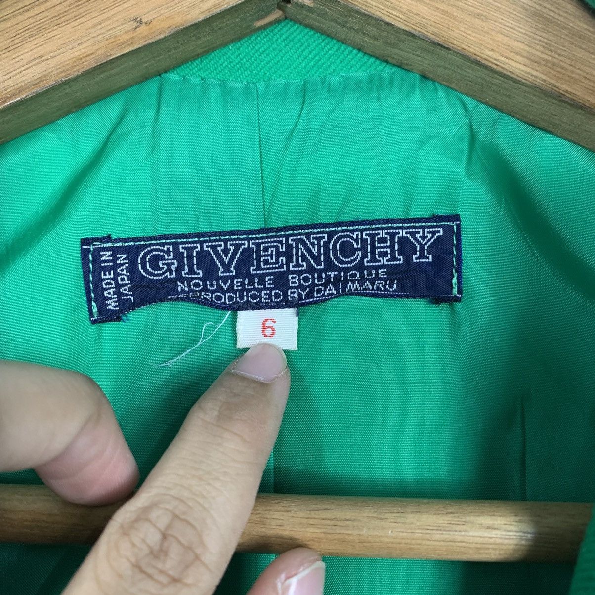 Givenchy Givenchy Nouvelle Boutique Green Jacket Size S / US 4 / IT 40 - 15 Thumbnail