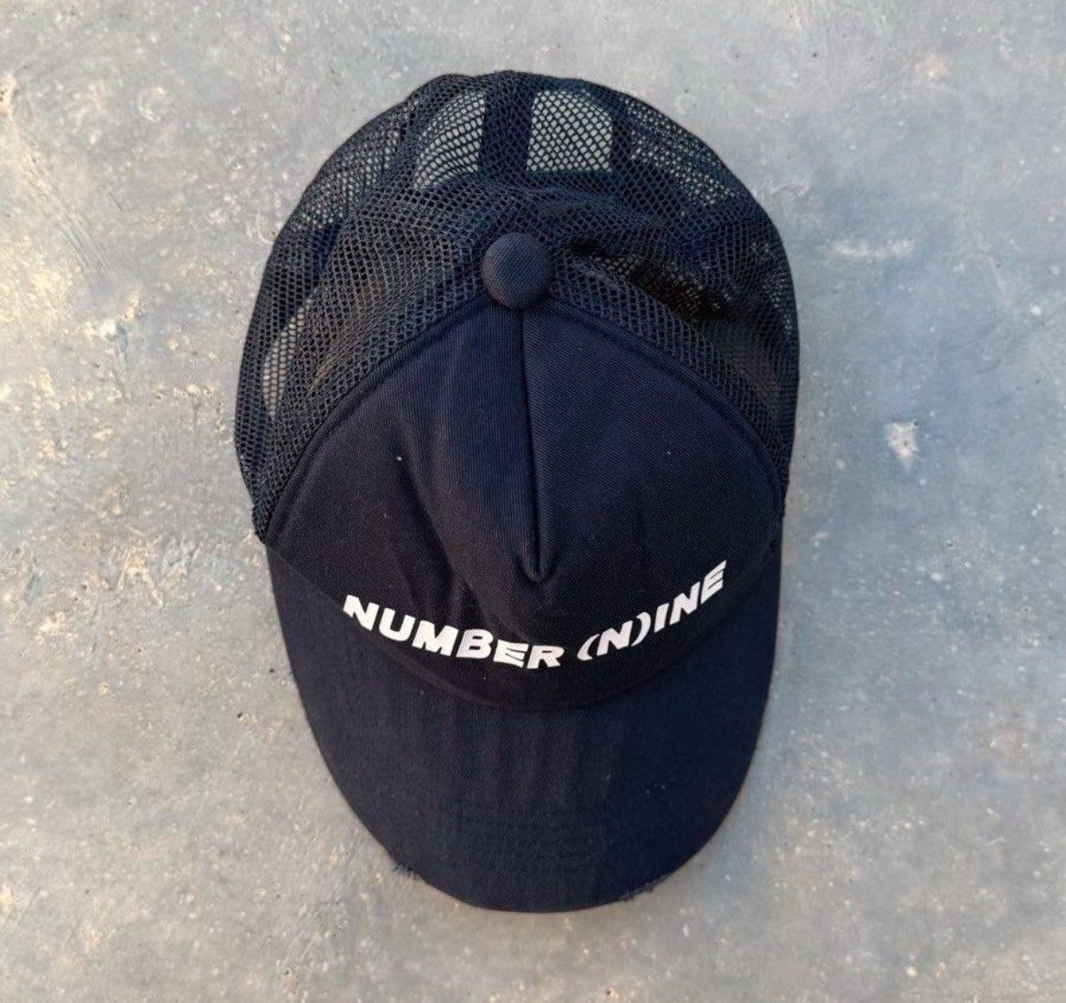 Number (N)ine Number (N) ine 2004 tribal trucker cap | Grailed