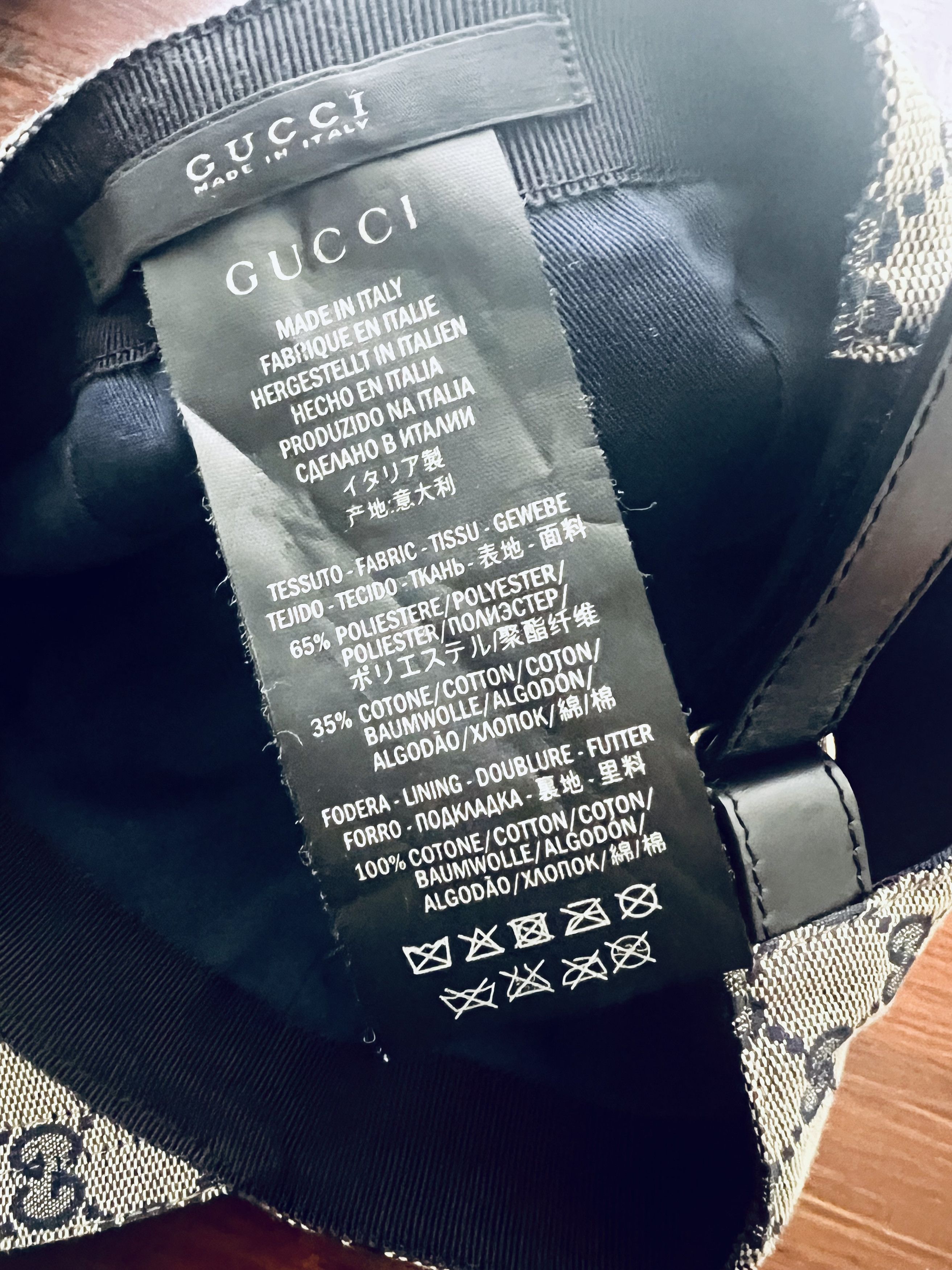 Gucci GUCCI Canvas Baseball Cap Size ONE SIZE - 5 Thumbnail