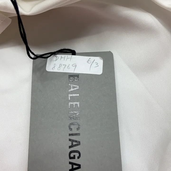 Balenciaga Balenciaga Crew Cotton Short Sleeve Shirt 0079-2507 Size US M / EU 48-50 / 2 - 1 Thumbnail