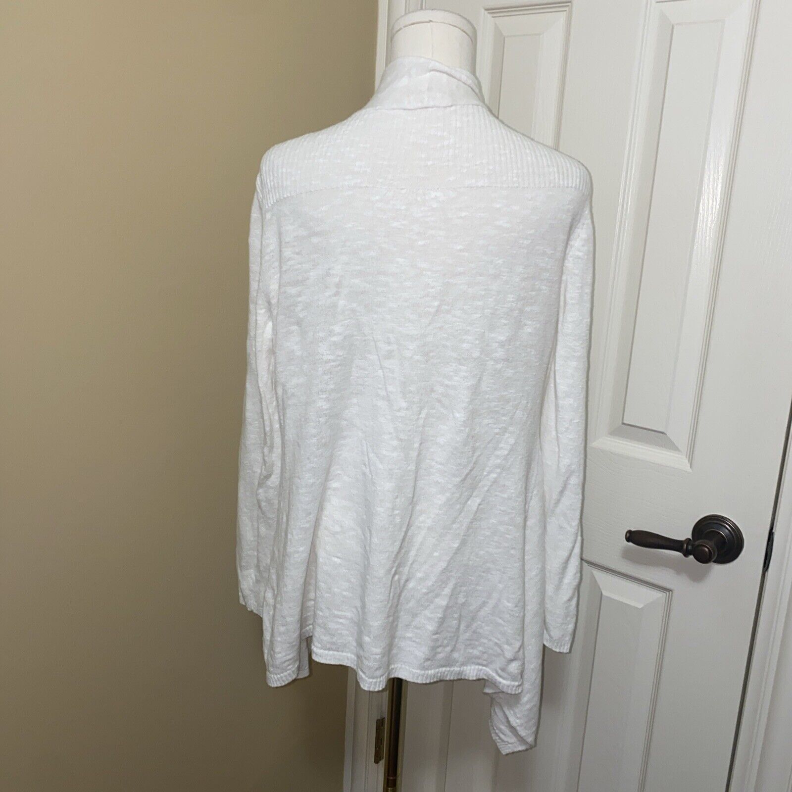Eileen Fisher Eileen Fisher Linen cotton cardigan white women's Medium Size M / US 6-8 / IT 42-44 - 5 Thumbnail