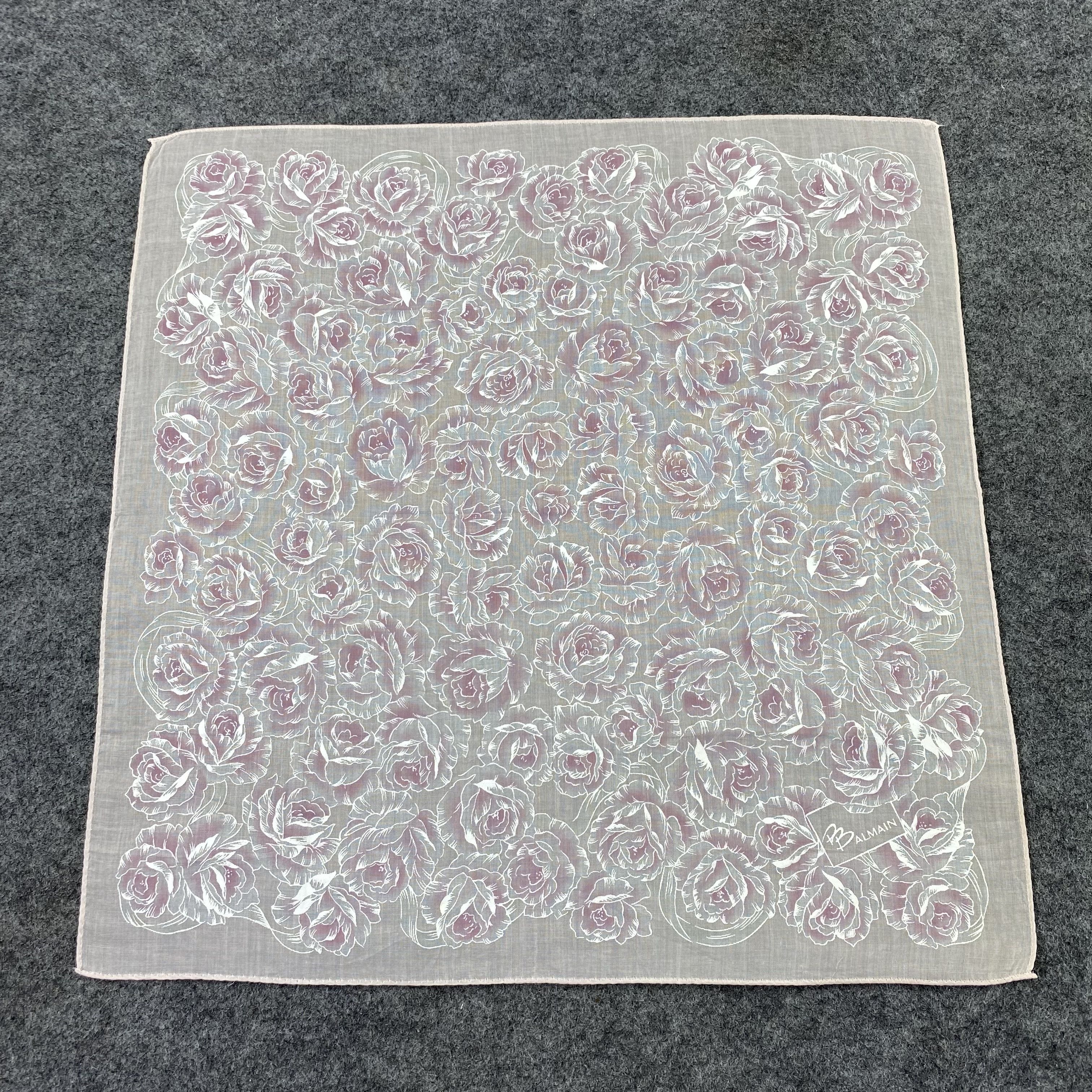 Designer Balmain Handkerchief / Bandana / Neckerchief C139 Size ONE SIZE - 3 Thumbnail