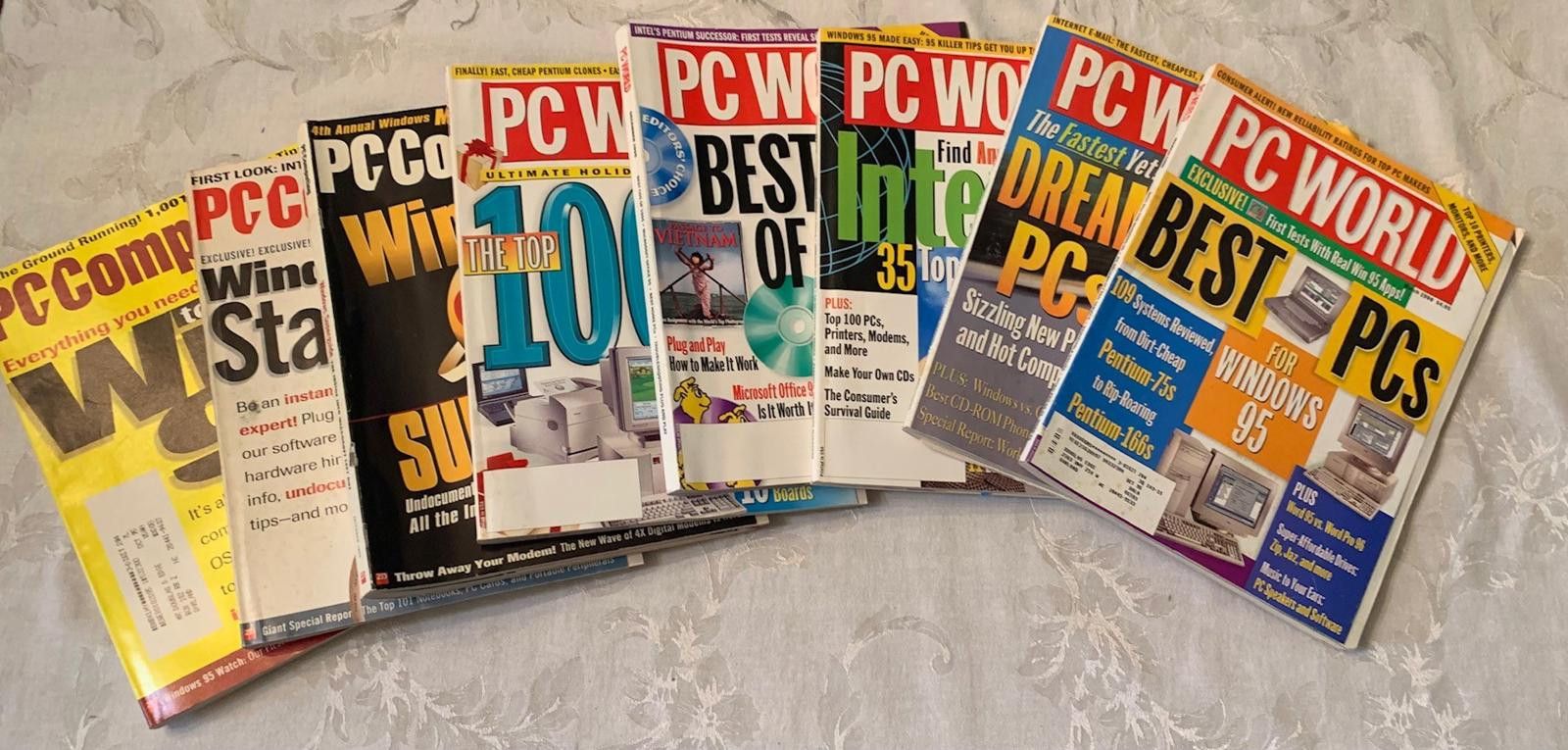 Other 8 LOT Vintage PC Computing/World Magazines Size ONE SIZE - 1 Preview