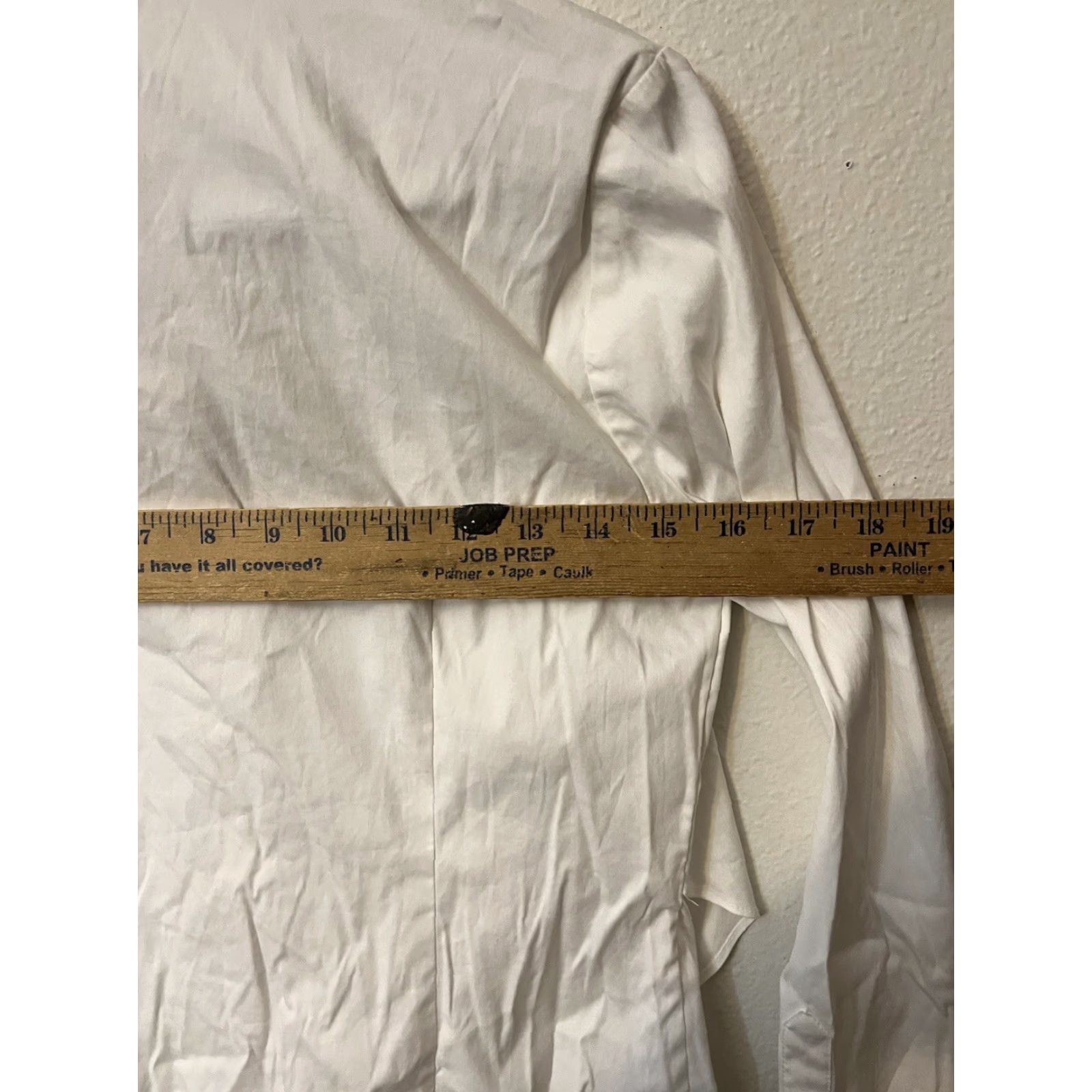 White House Black Market White House Black Market Button-Up Shirt Womens 4 White Long Sleeve Collared Workwear Size S / US 4 / IT 40 - 5 Thumbnail