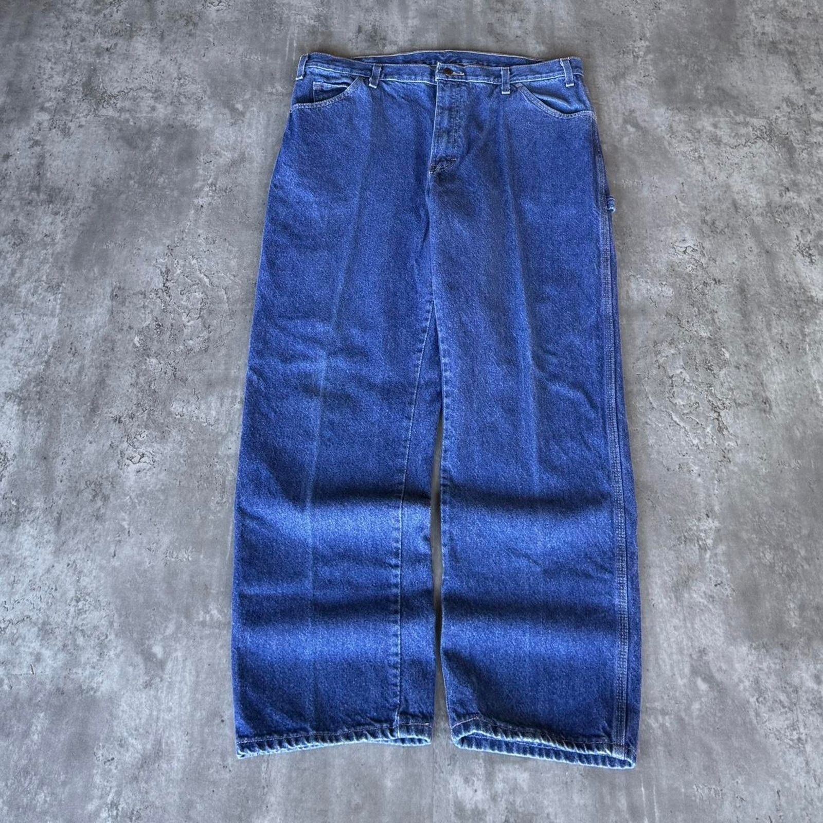 Carhartt × Carhartt Wip × Dickies Carhartt Style Dickies Carpenter Denim Jeans Size US 38 / EU 54 - 2 Thumbnail