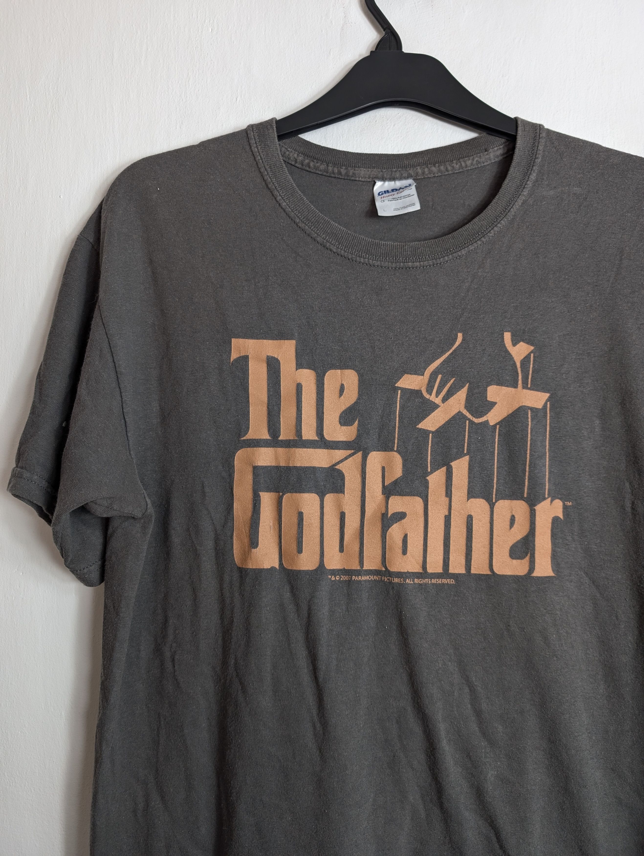 Vintage The Godfather Movie Promo Tee 2007 Retro Y2K Streetwear Size US L / EU 52-54 / 3 - 2 Thumbnail