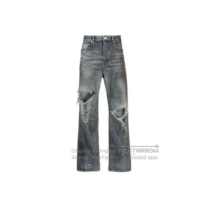 Balenciaga Balenciaga SS23 Ripped Pocket Denim Pants. Size US 27 - 1 Thumbnail