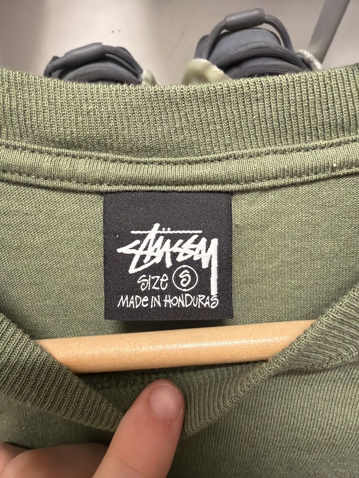 Stussy Stüssy Superior Quality Olive Tee Small Size US S / EU 44-46 / 1 - 3 Thumbnail