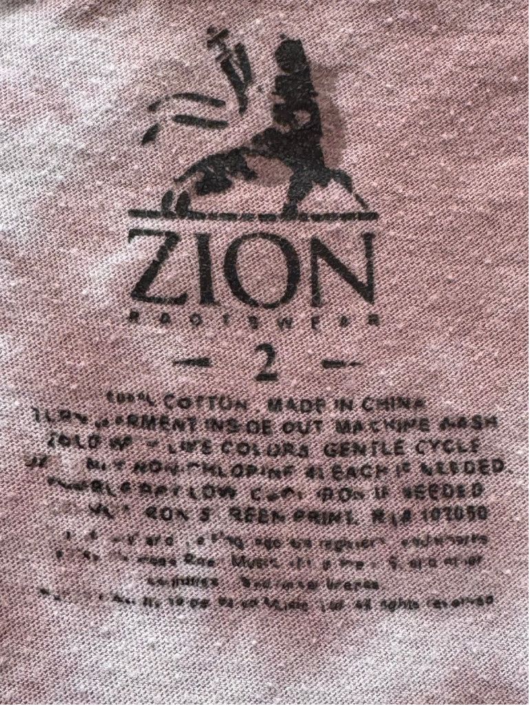 Zion Rootswear Zion Willie Nelson Tie Dye Cold-Shoulder T Shirt 2x Torrid Size XXL / US 16-18 / IT 52-54 - 3 Thumbnail