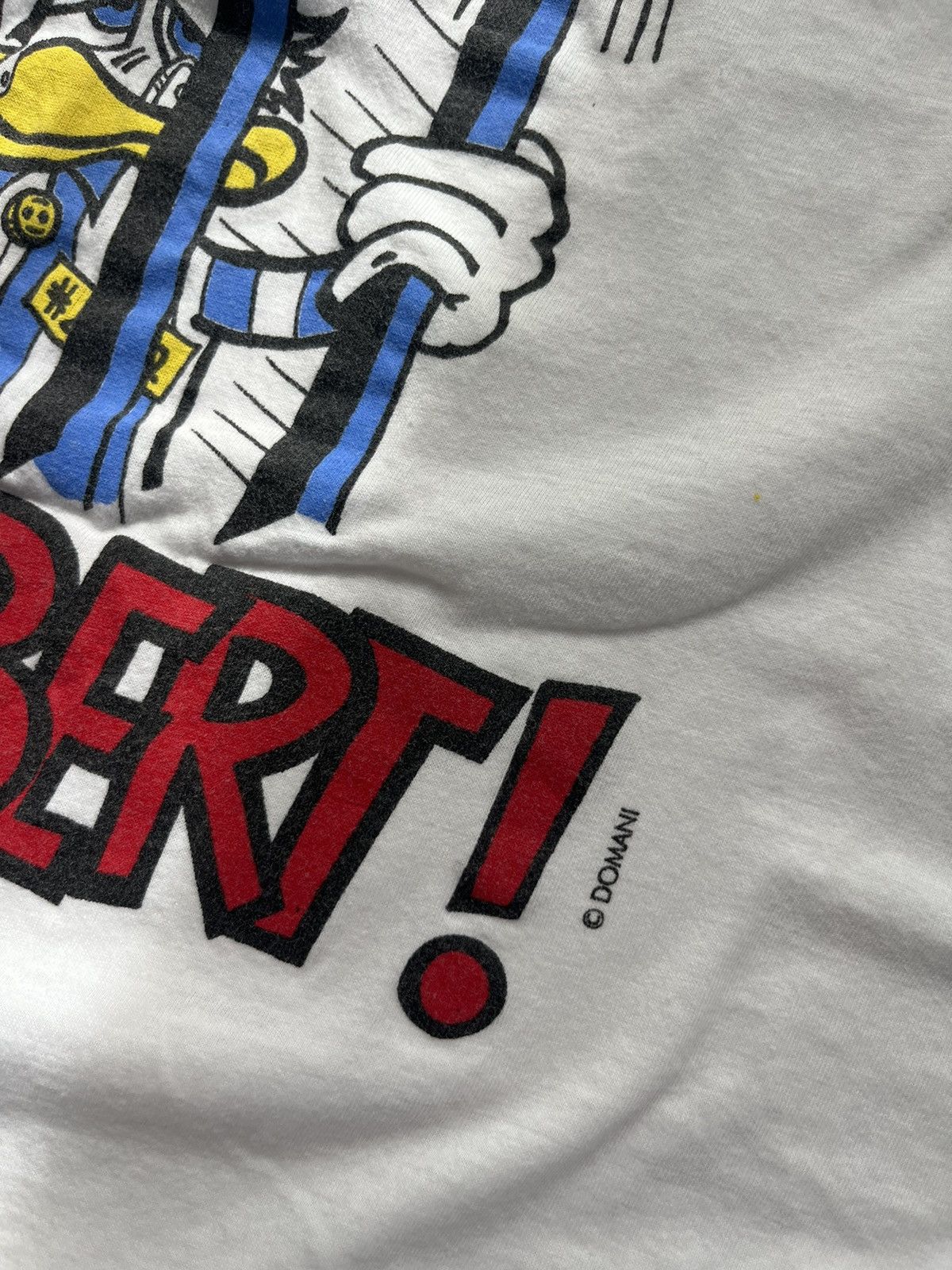 Vintage Vintage FREIHEIT FUR DAGOERT ! 90’s by Domani T-shirt Size US XL / EU 56 / 4 - 6 Thumbnail