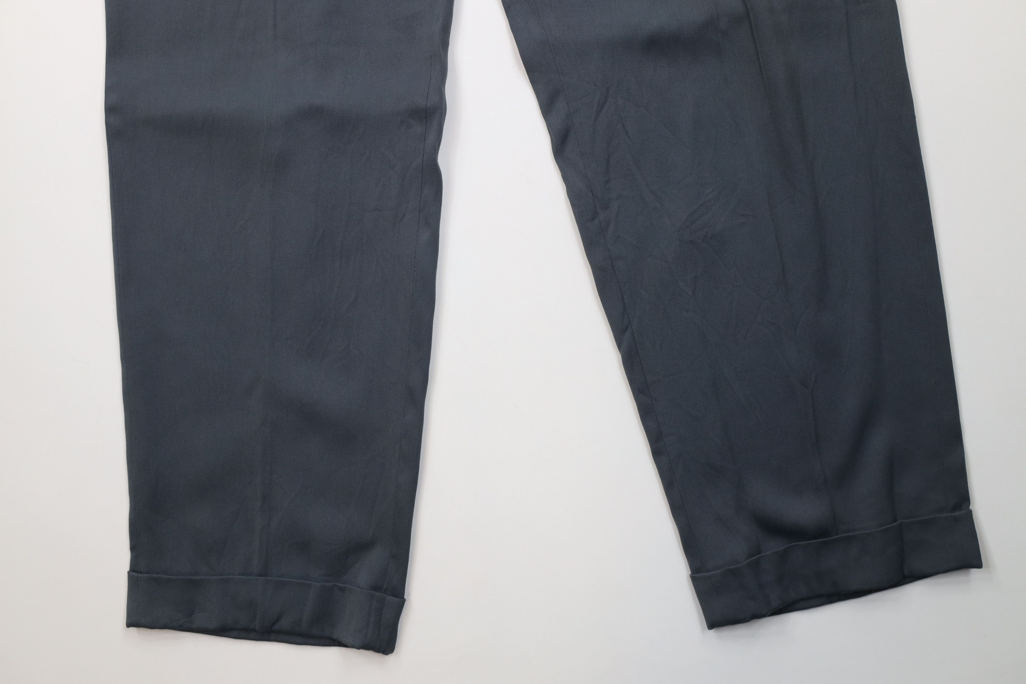 Vintage Vintage 50s Streetwear Gabardine Wide Leg Chino Pants USA Size US 32 / EU 48 - 4 Thumbnail