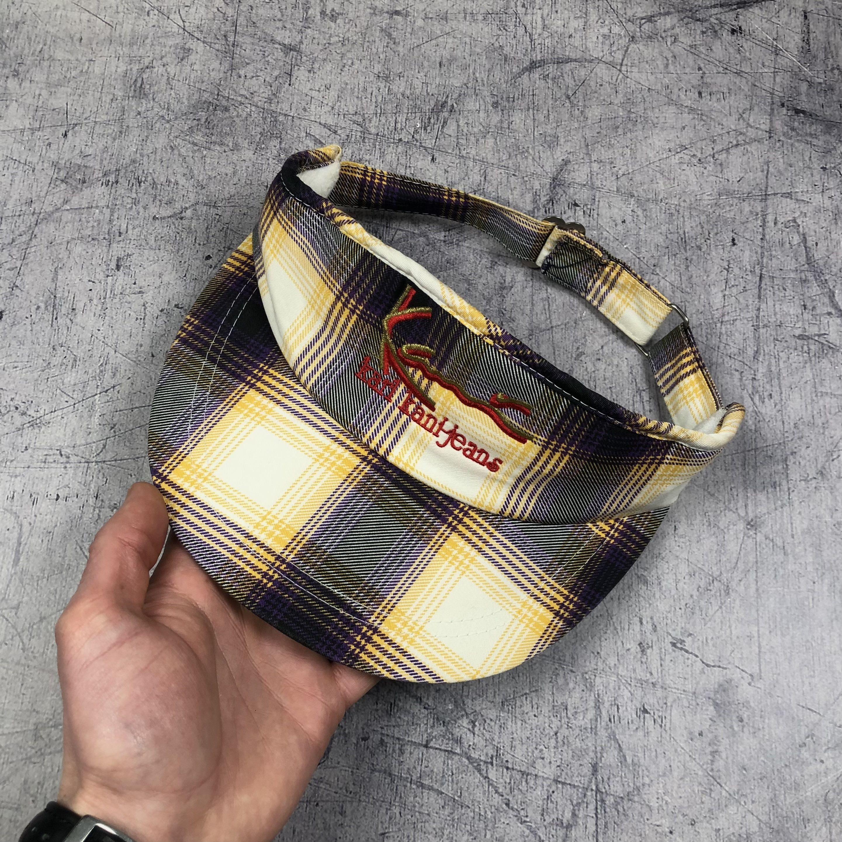 Karl Kani Vintage Karl Kani Visor Cap Size ONE SIZE - 2 Thumbnail