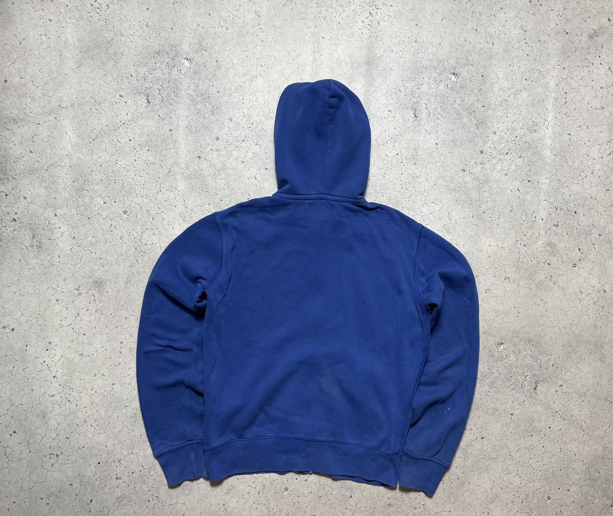 Polo Ralph Lauren × Ralph Lauren × Vintage Vintage Blue Zip Up Hoodie Polo Ralph Lauren Hype PRL Y2K Size US S / EU 44-46 / 1 - 2 Thumbnail