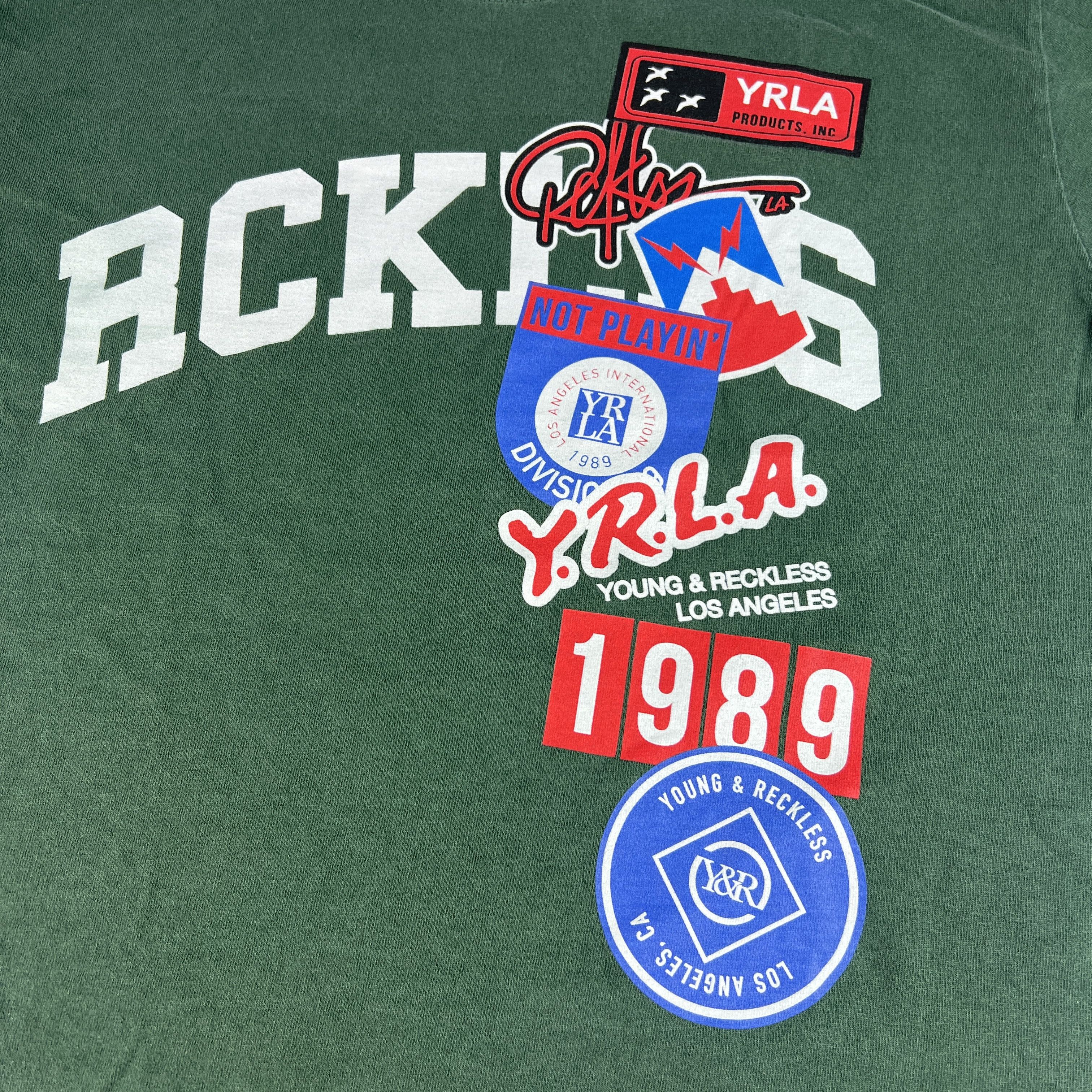 Other YRLA Young & Reckless Shirt Graphic Print Short Sleeve Tee Size US M / EU 48-50 / 2 - 2 Thumbnail